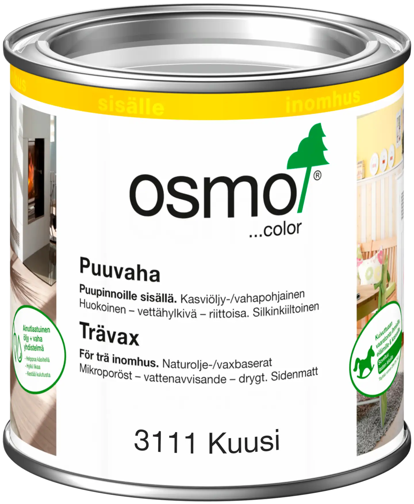 Osmo Color 375ml puuvaha 3111 kuusi - 1