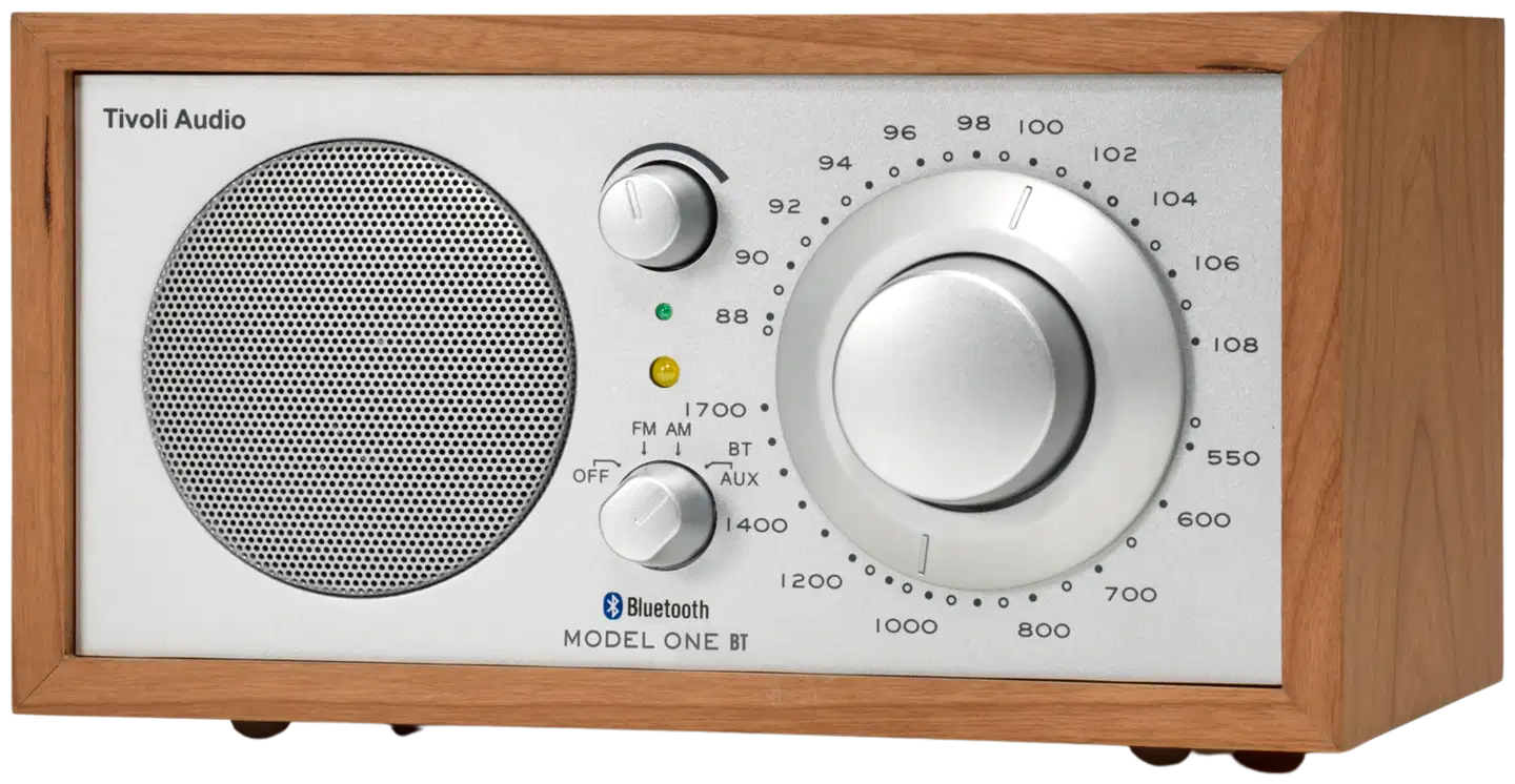 Tivoli Audio Bluetooth-pöytäradio Model One BT kirsikka/hopea - 2