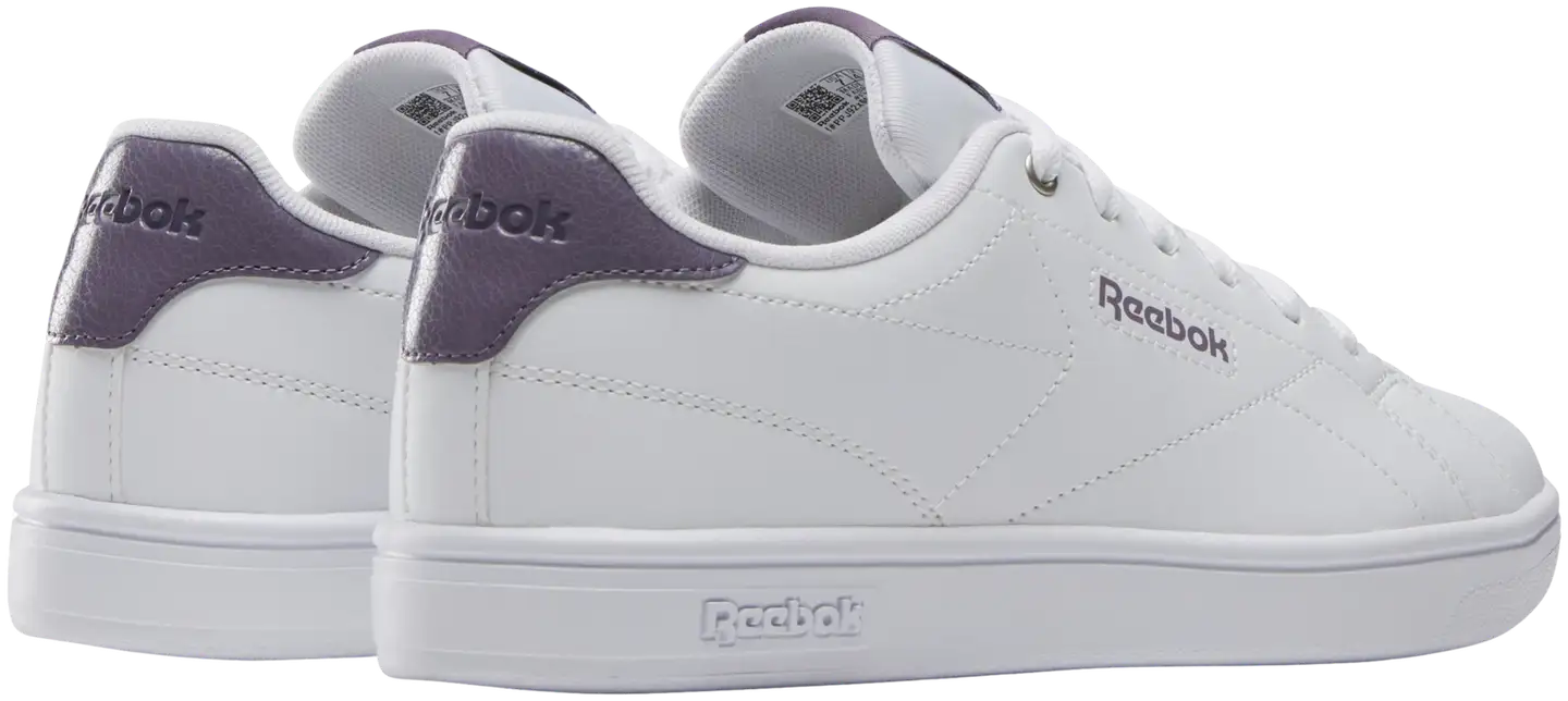 Reebok Court Clean tennari - WHITE/WHITE/PURPLE - 3