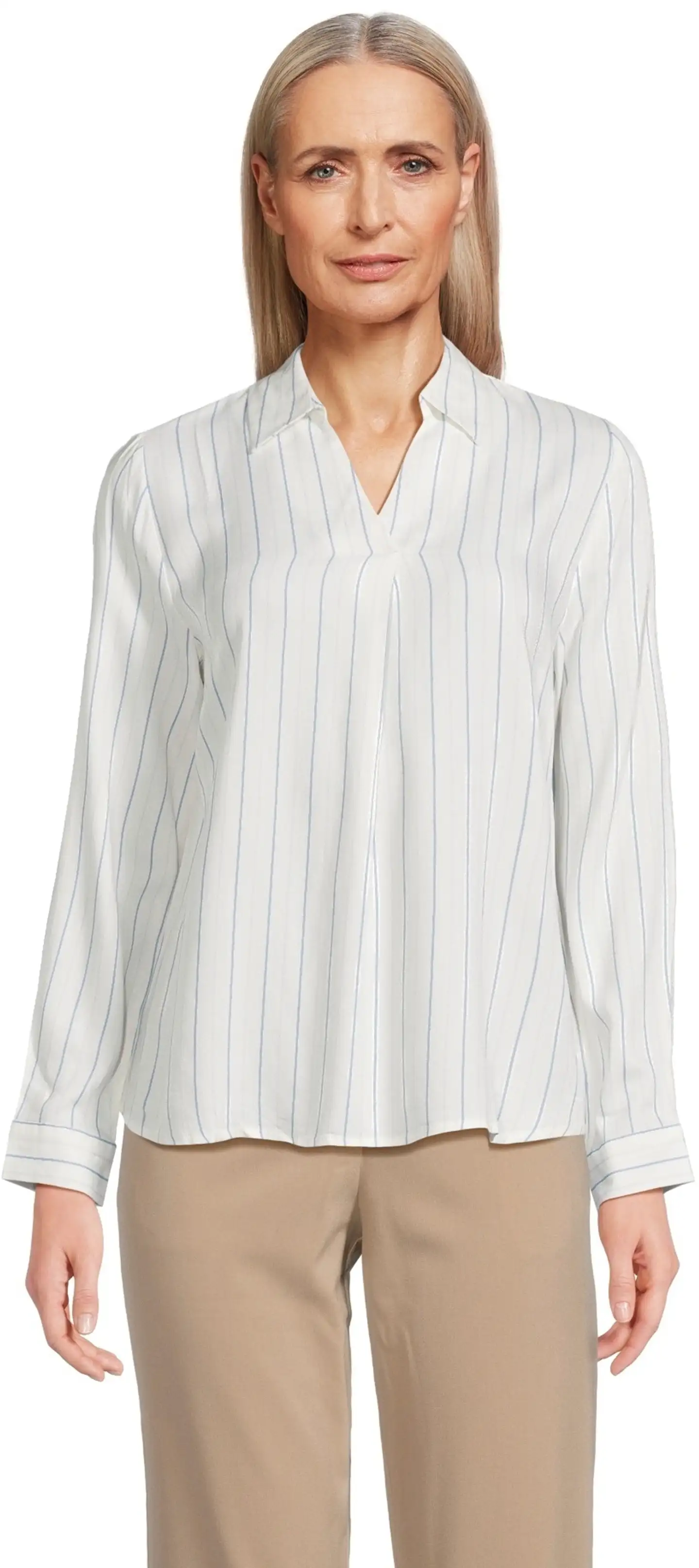 London Fog naisten kangaspusero 228l260502 - Striped - 1