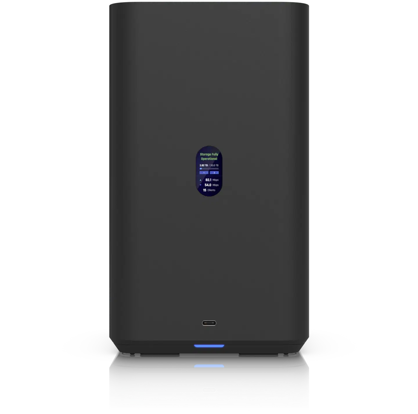 Ubiquiti 2-paikkainen verkkolevyasema 2.5 GbE -liitännällä UNAS-2-B musta - 1