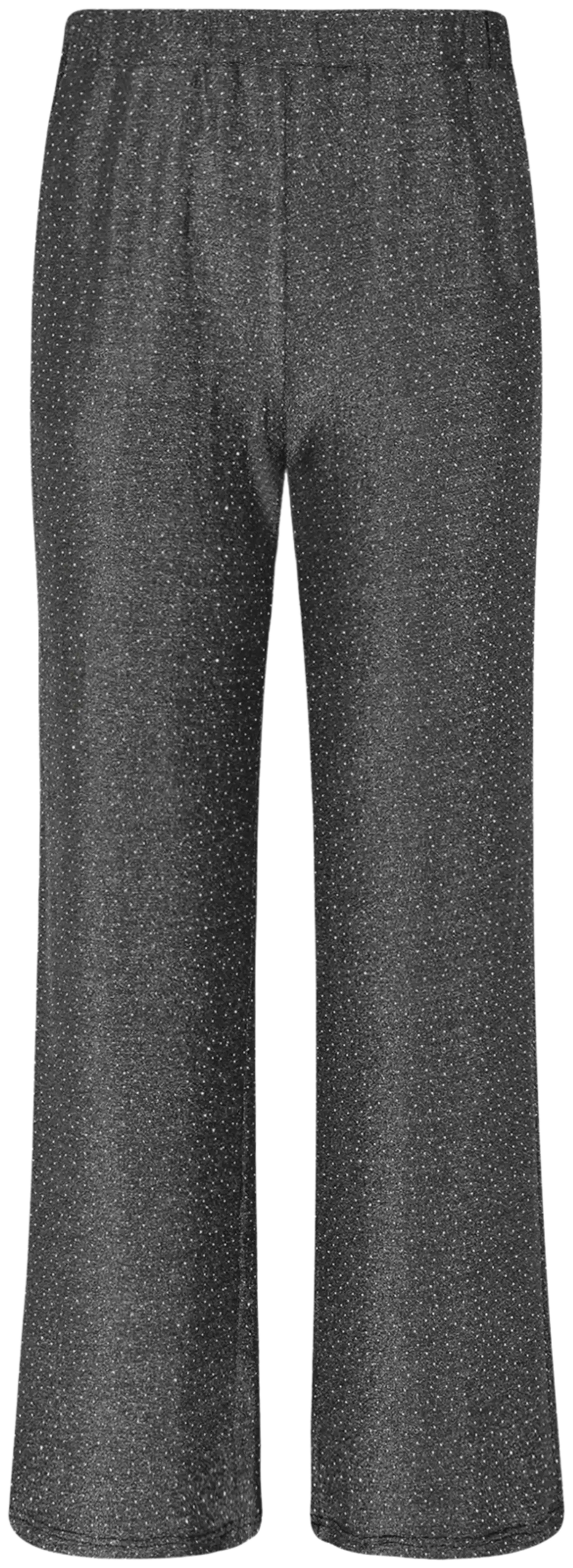 WKLY. naisten kimallehousut 124130 - Silver - 1