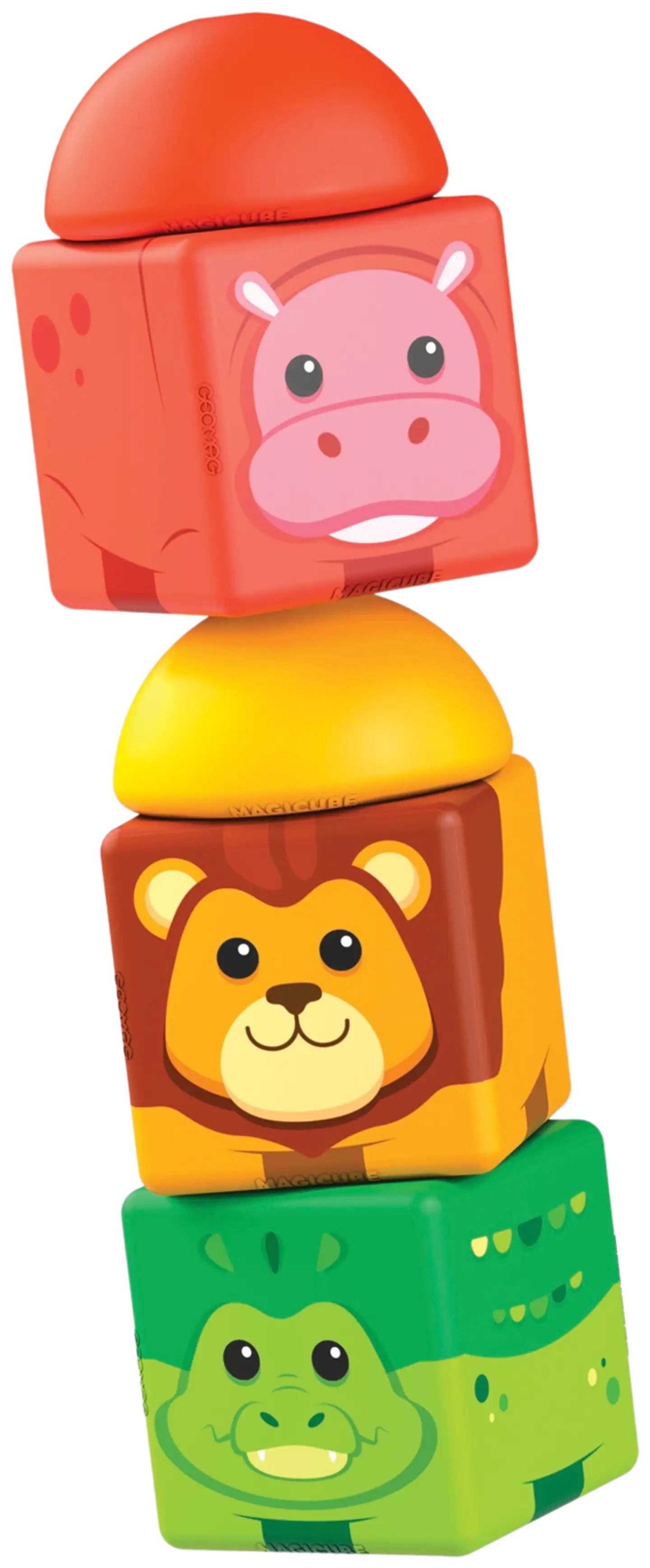 Geomag Magicube Stacking Safari -Rakennussetti - 7