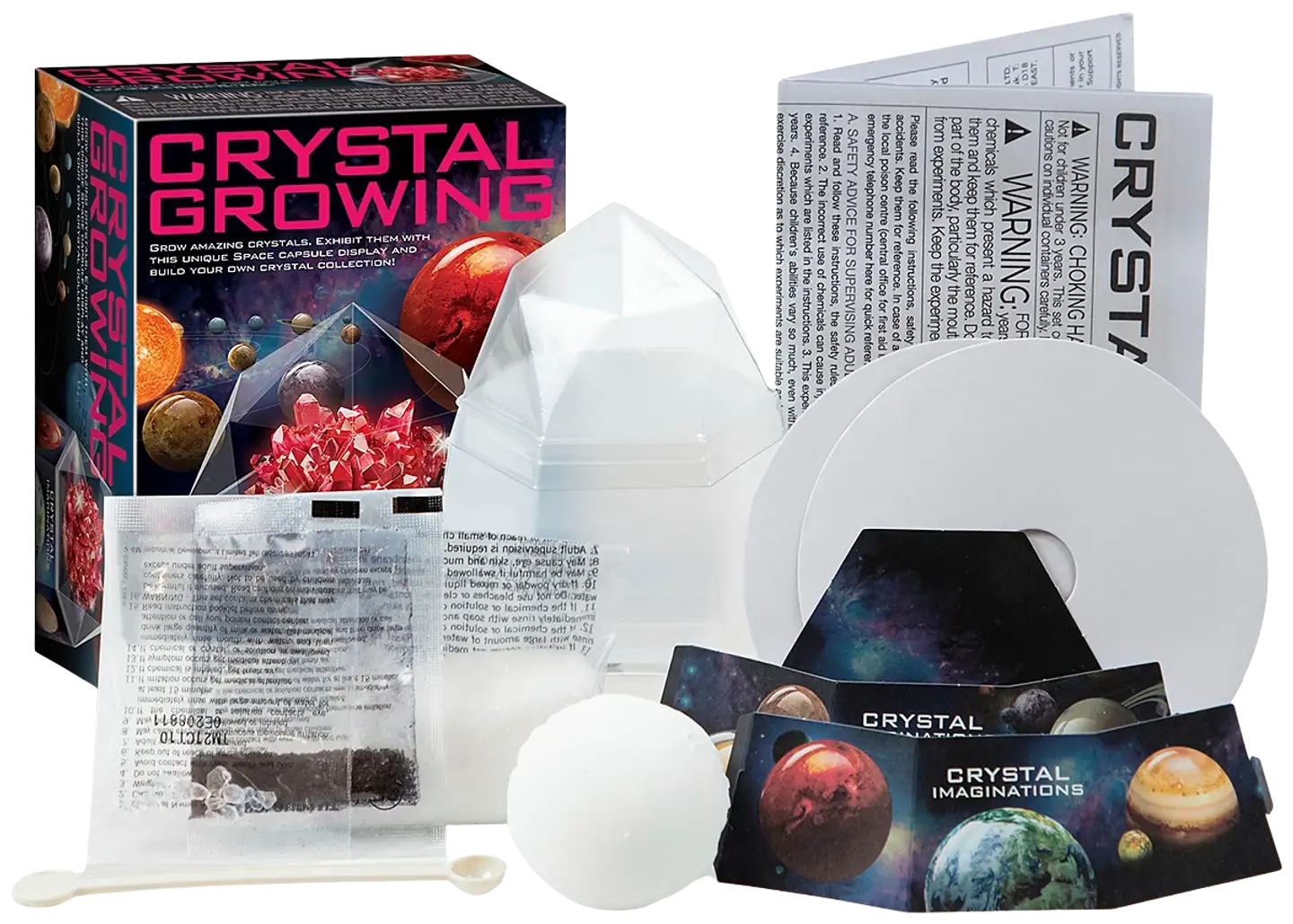 4M Mielikuvitukselliset kristallit, lajitelma - 10