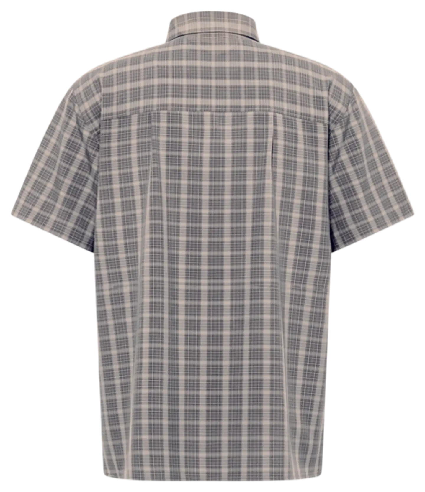 Jack Wolfskin miesten lyhythihainen kauluspaita Meseta - phantom checks - 2