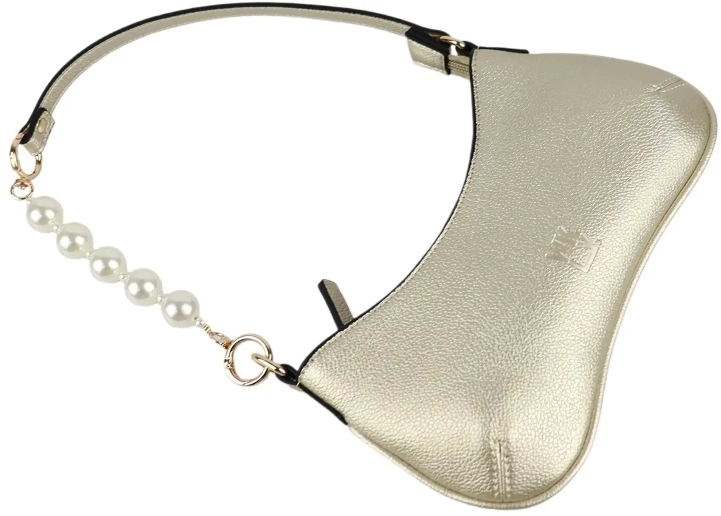 WKLY. juhlalaukku Luna - Light Gold - 3
