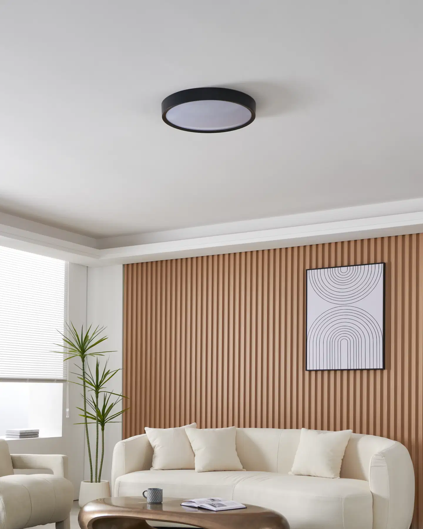 EGLO kattovalaisin Musurita 44CM LED 6X5,5W musta/valk - 7