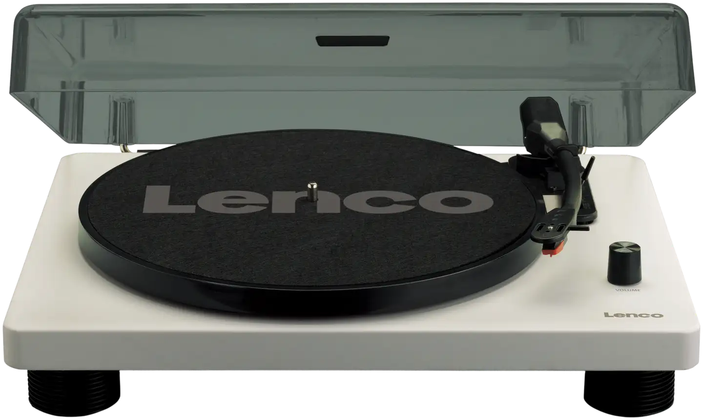 Lenco levysoitin sisäänrakennetuilla kaiuttimilla LS-50GY harmaa - 1