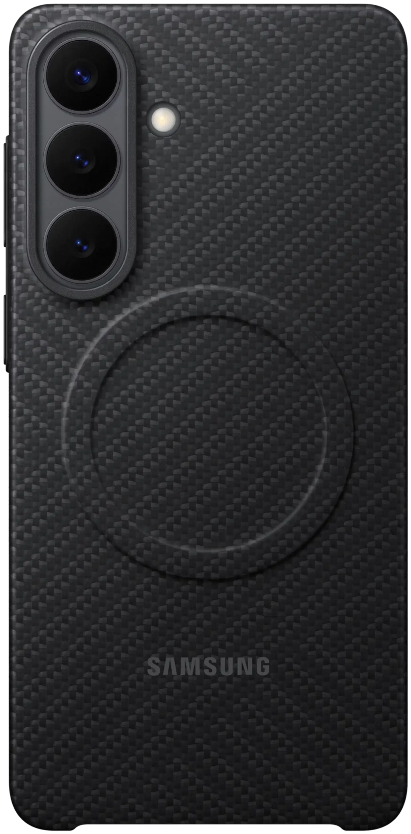 Samsung suojakotelo Galaxy S26+ Carbon Magnet -Qi2 musta - 1