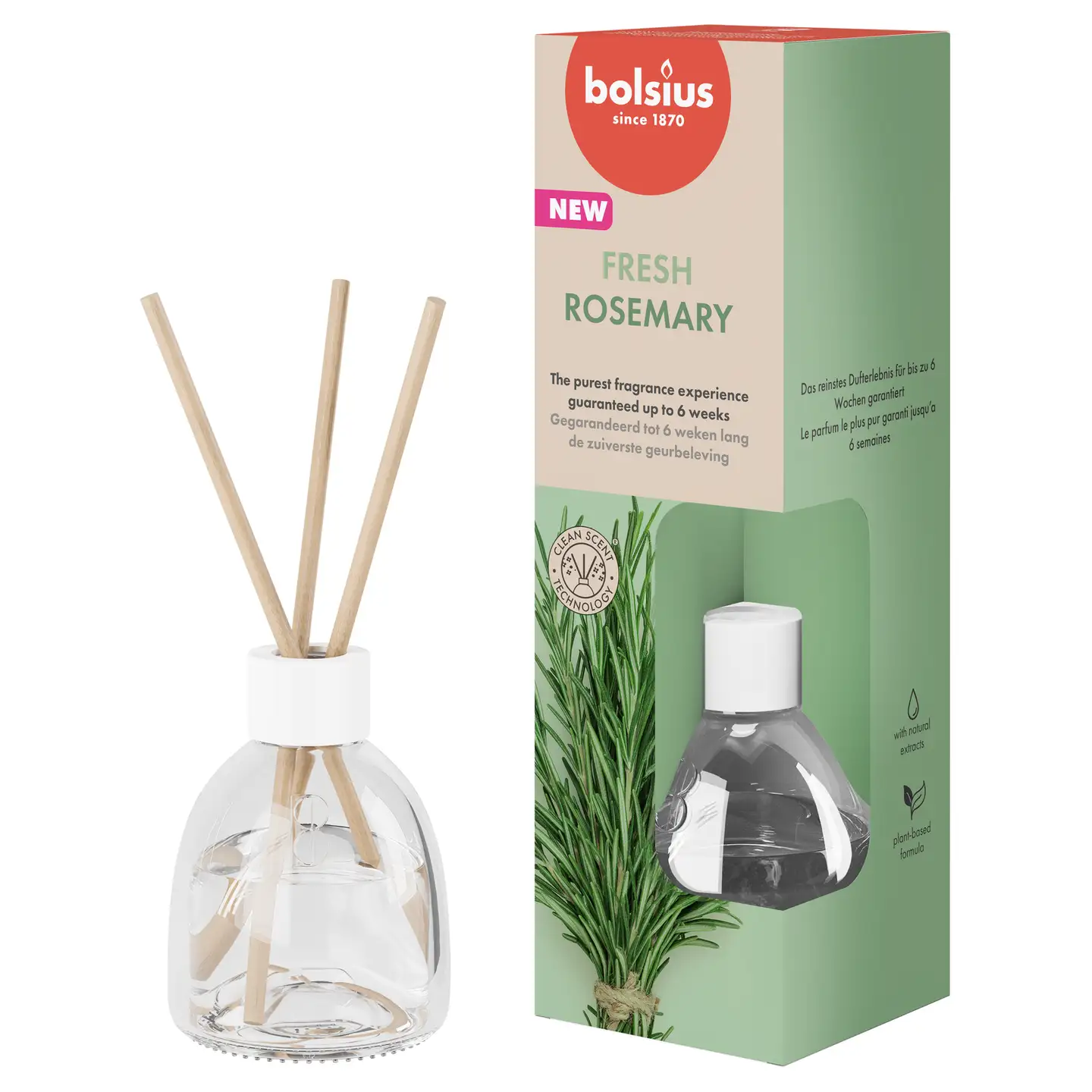 Bolsius True Scents – huonetuoksu – Rosemary - 60 ml - 1