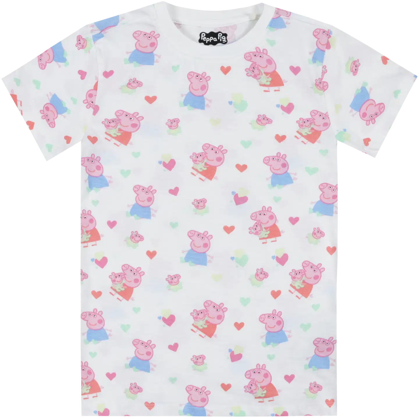 Peppa Pig lasten t-paita A9-0067 - WHITE - 1