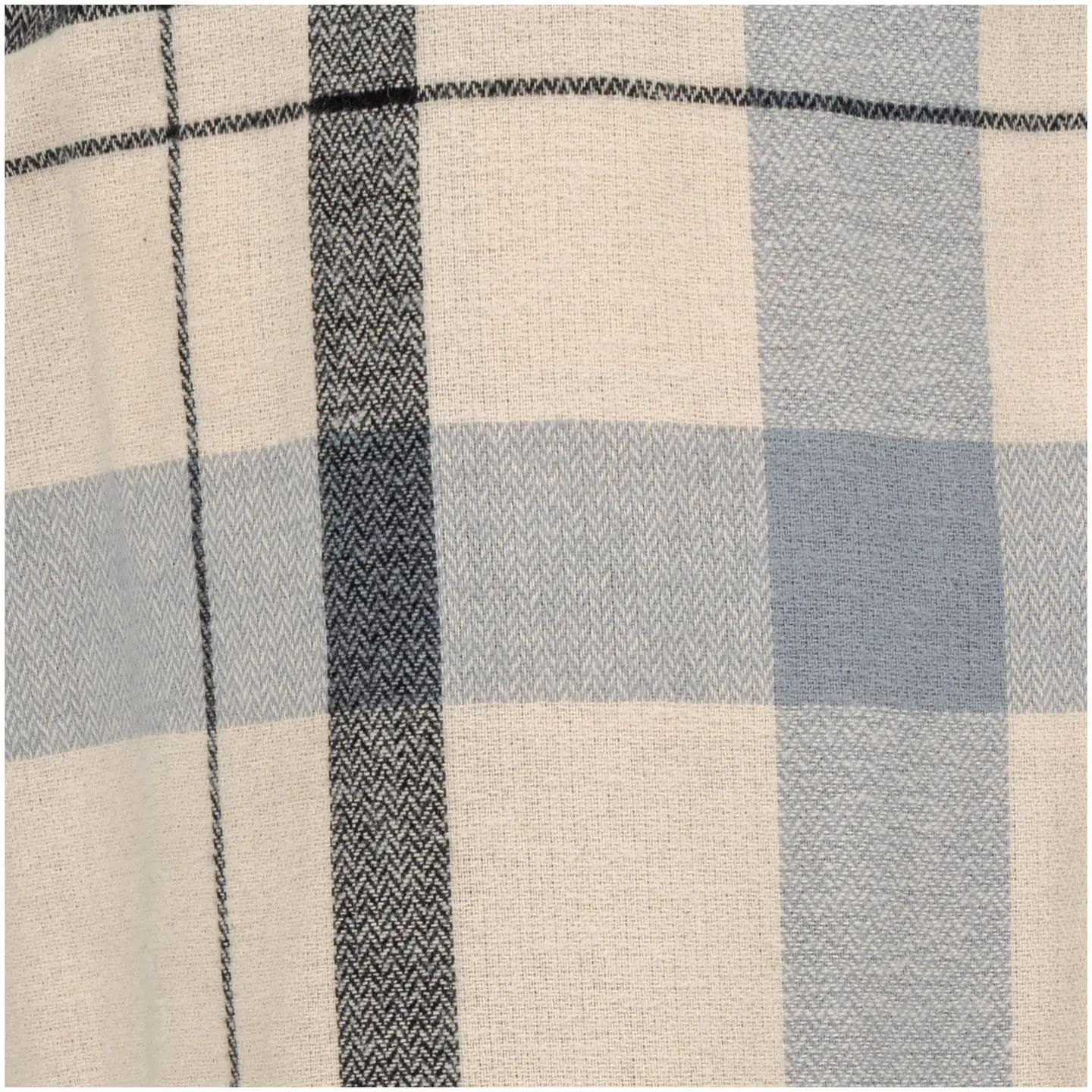 Actuelle naisten flanellipyjama 212A382516 - Beige/black check - 3