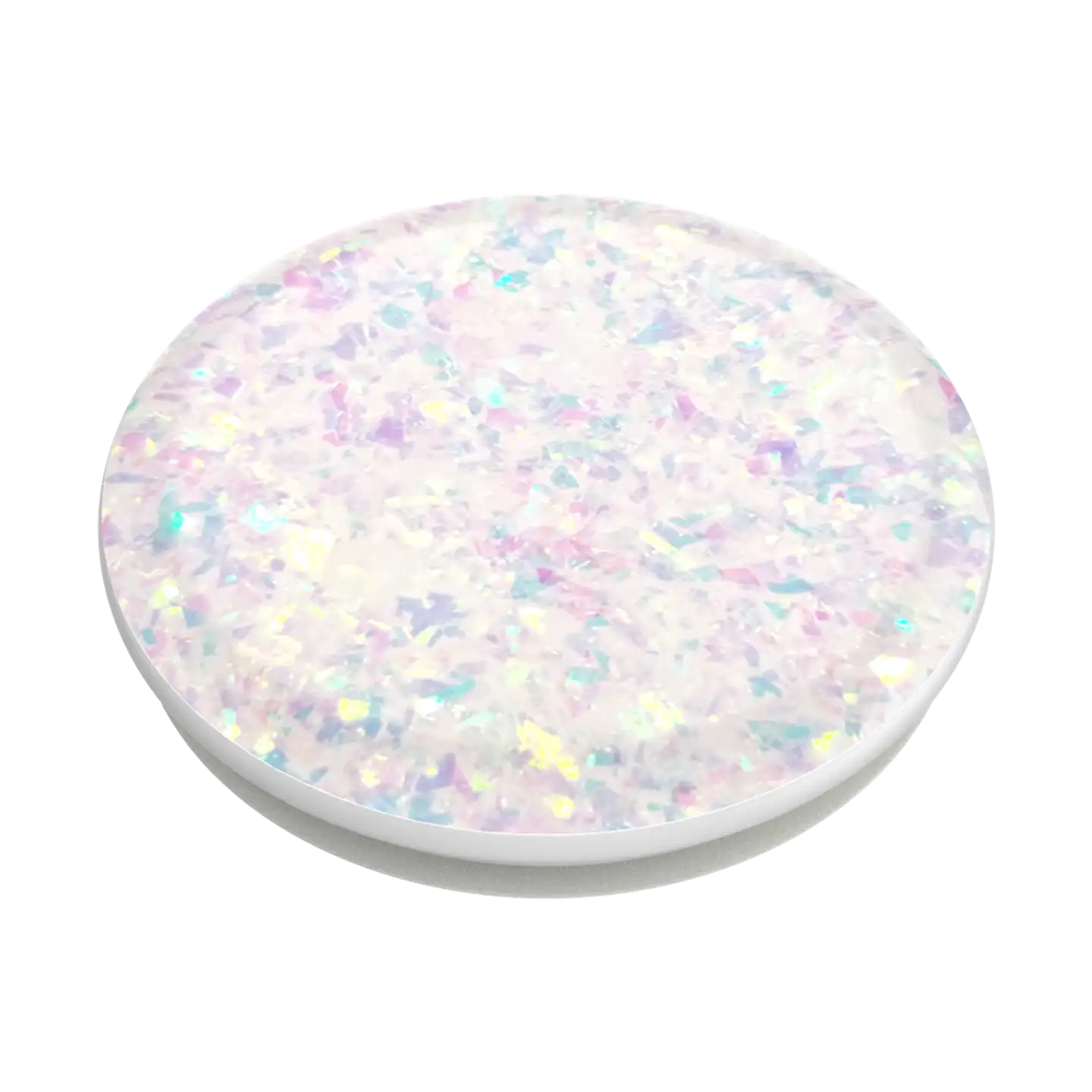 Popsockets puhelinpidike popgrip iridescent confetti white - 3