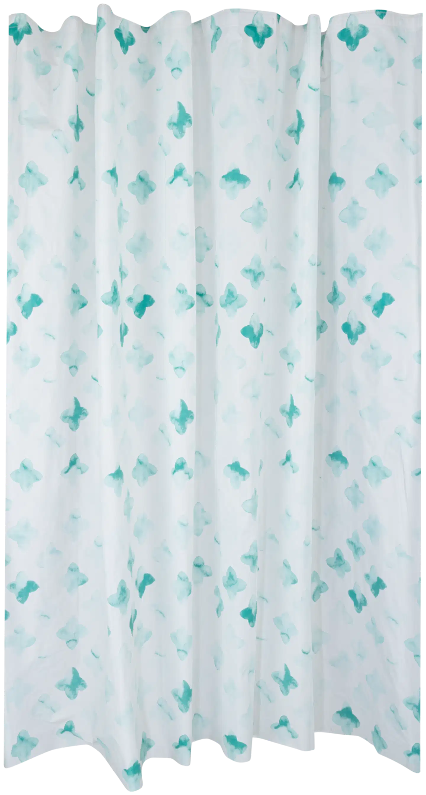 House suihkuverho Rustic tile 180x200 cm aqua - 1