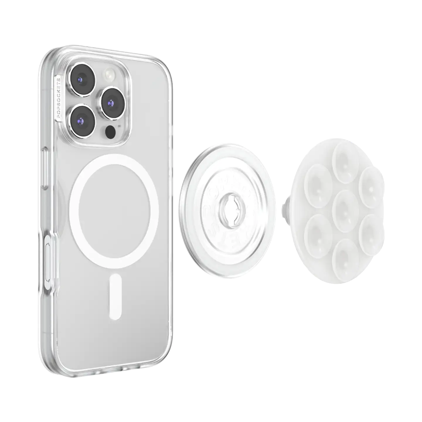 Popsockets puhelinpidike magsafe suck up clear - 6