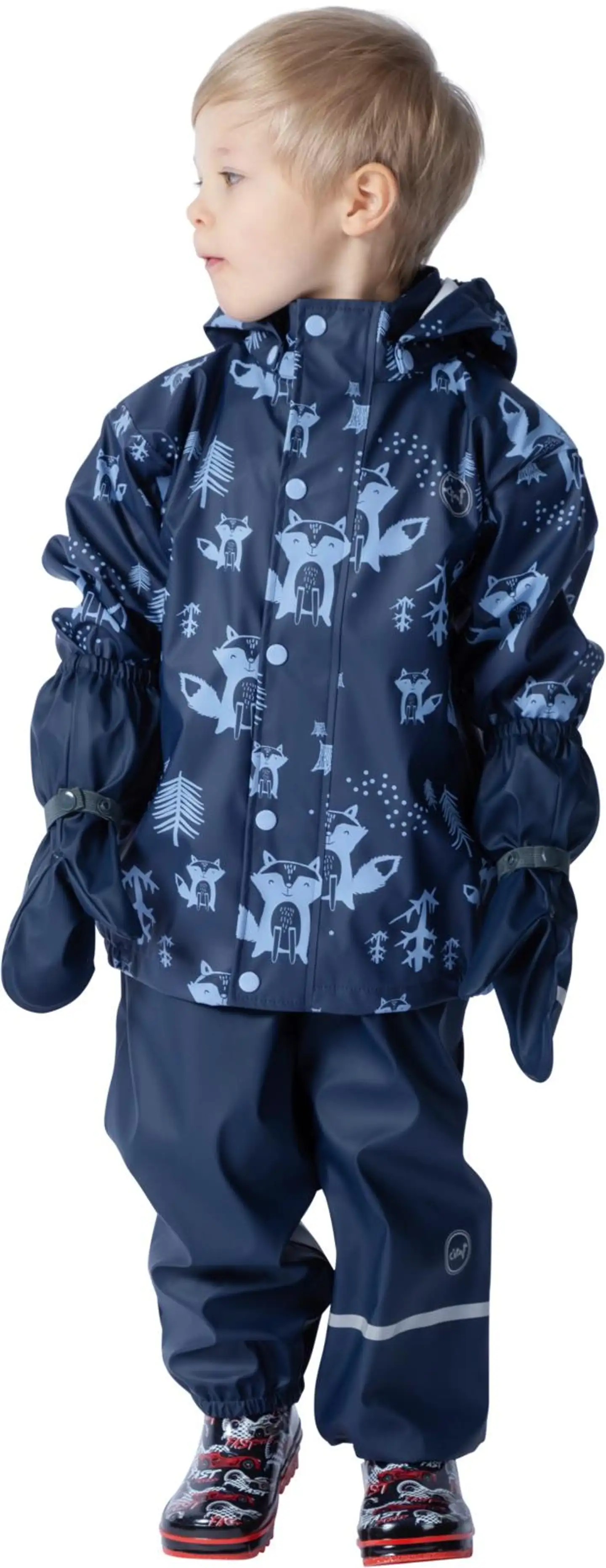 Ciraf lasten sadetakki Ibbe - Navy - 3