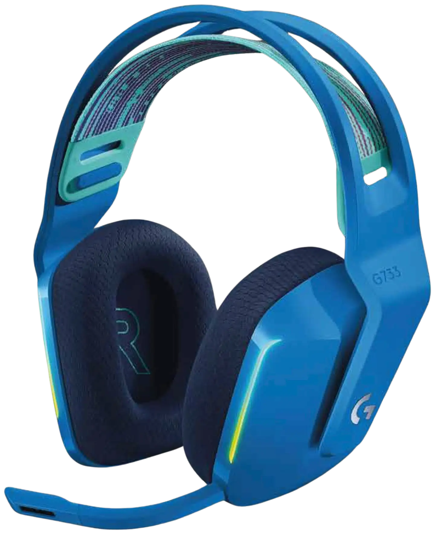 Logitech pelikuuloke Lightspeed G733 sininen - 6
