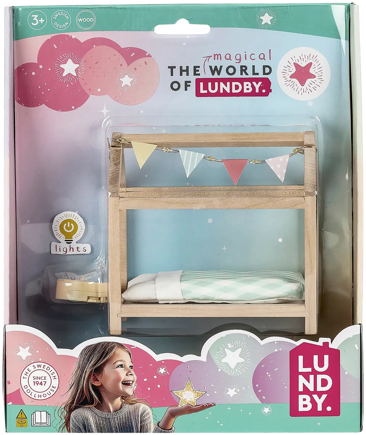 Lundby lasten sänky - 1
