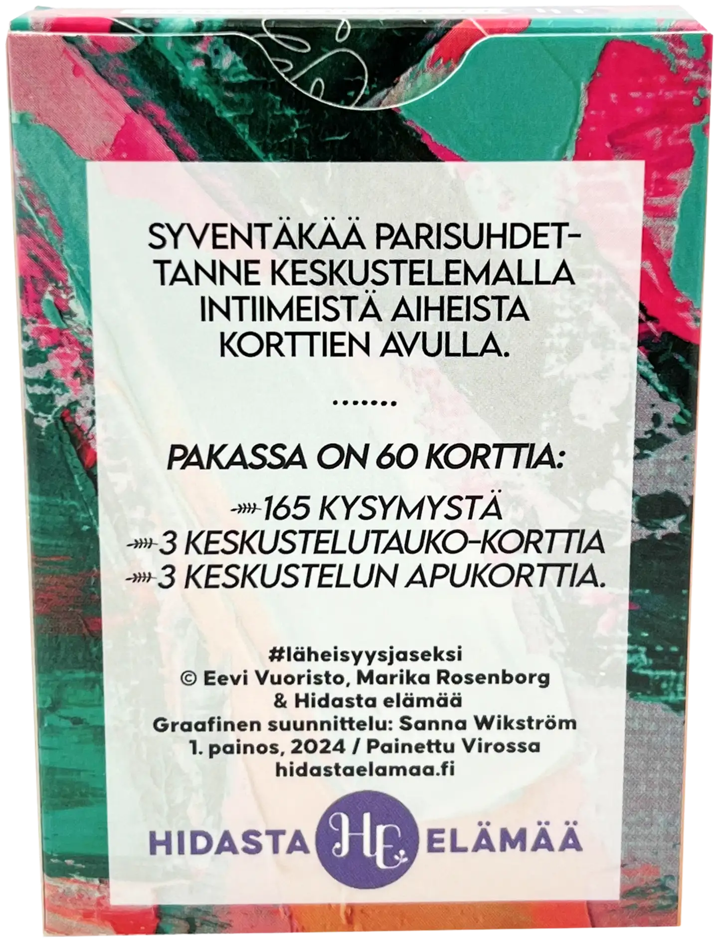 Hidasta elämää, Keskustelukortit - Läsnäolo ja seksi - 2