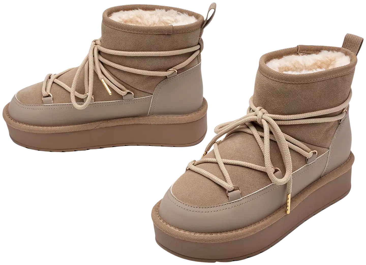 WKLY. naisten mokkaiset talvitennarit Ullis - Beige - 2
