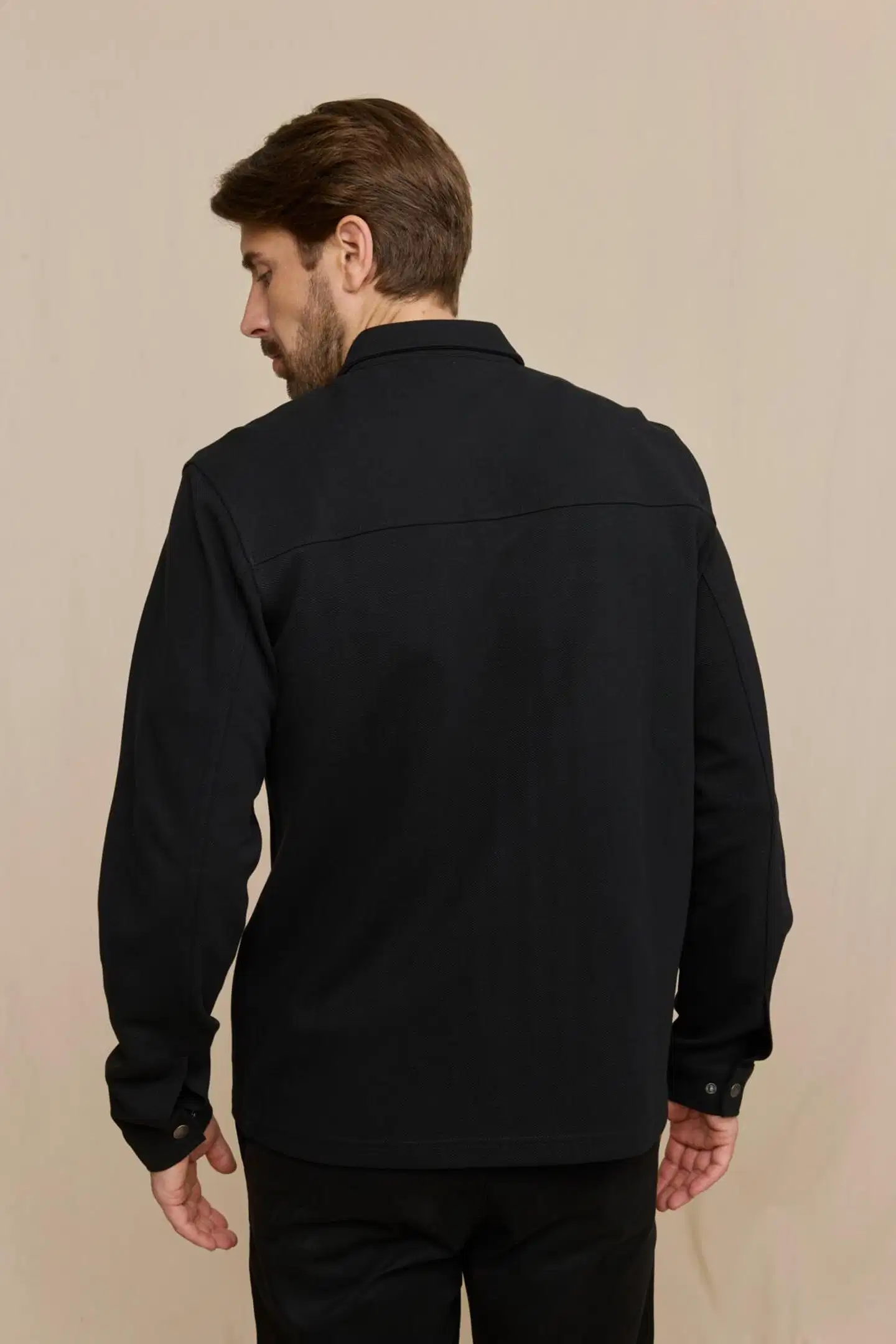 Finlayson miesten paitatakki - Black - 5