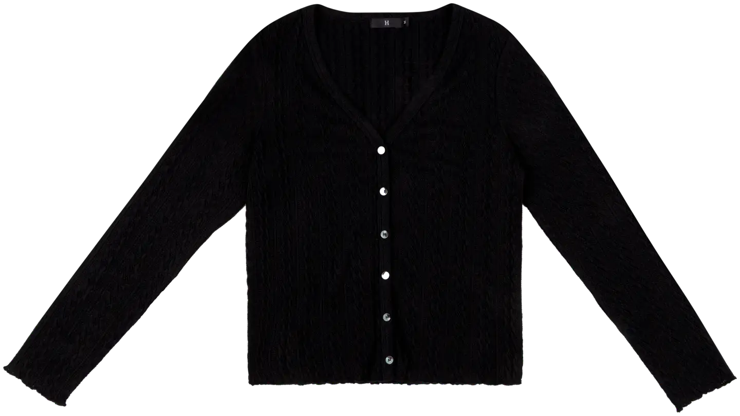 House naisten neulostakki 213H292514 - Jet Black - 1
