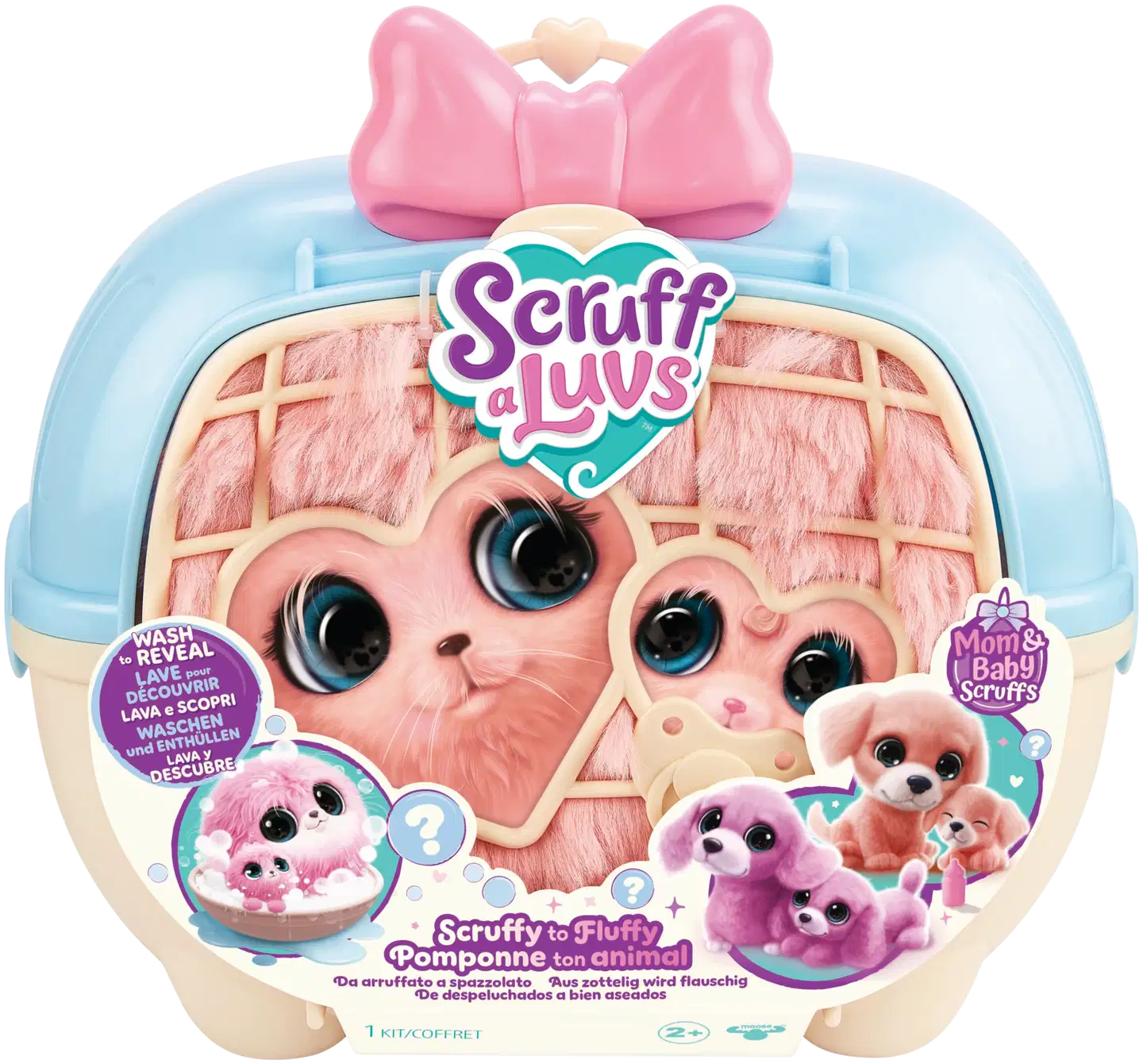 Scruff-a-Luvs Mom & Baby -koiraemo ja pentu lajitelma - 1