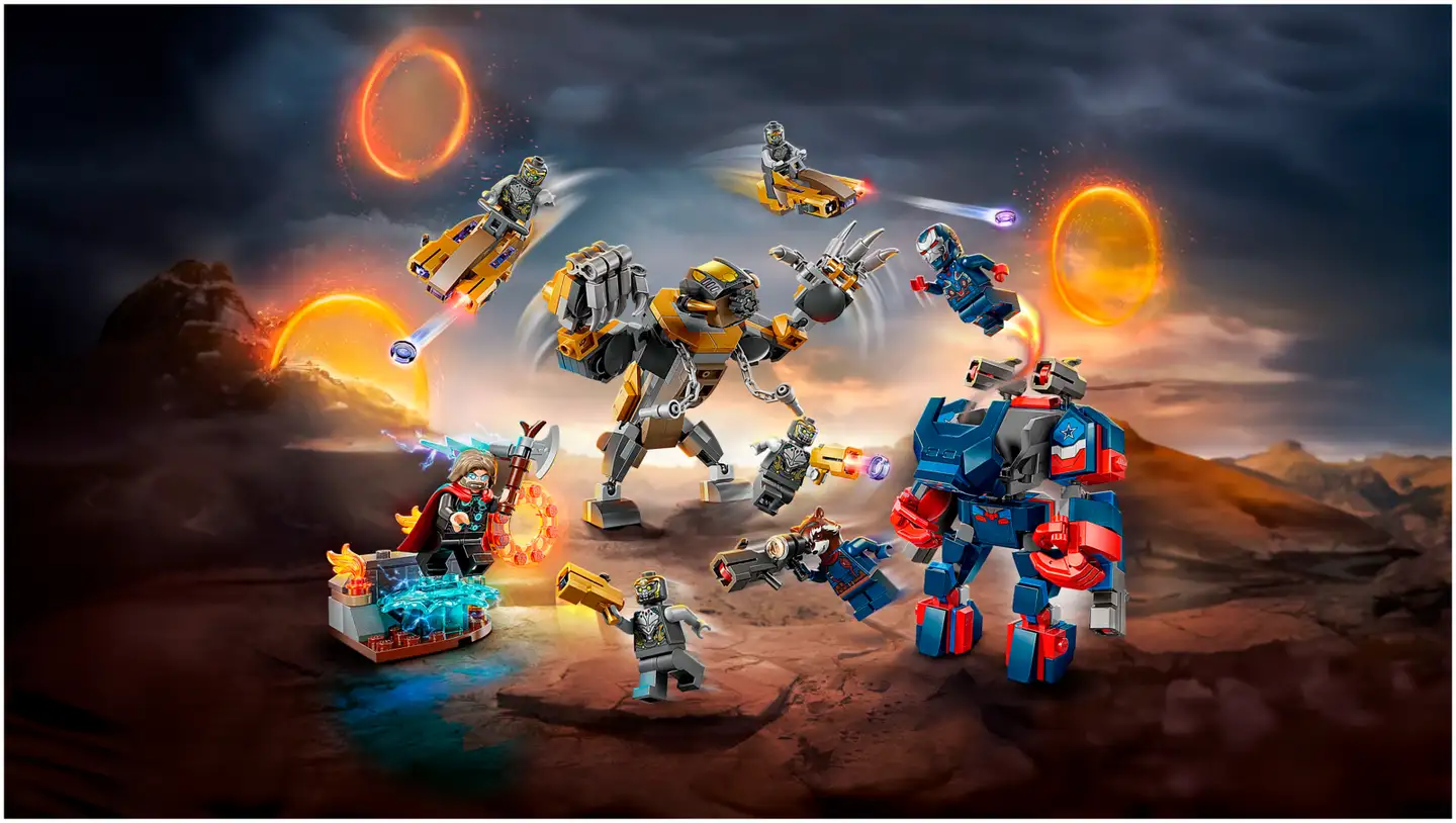 LEGO Super Heroes 76322 Avengers: Endgame Thor vastaan Chitauri - 6