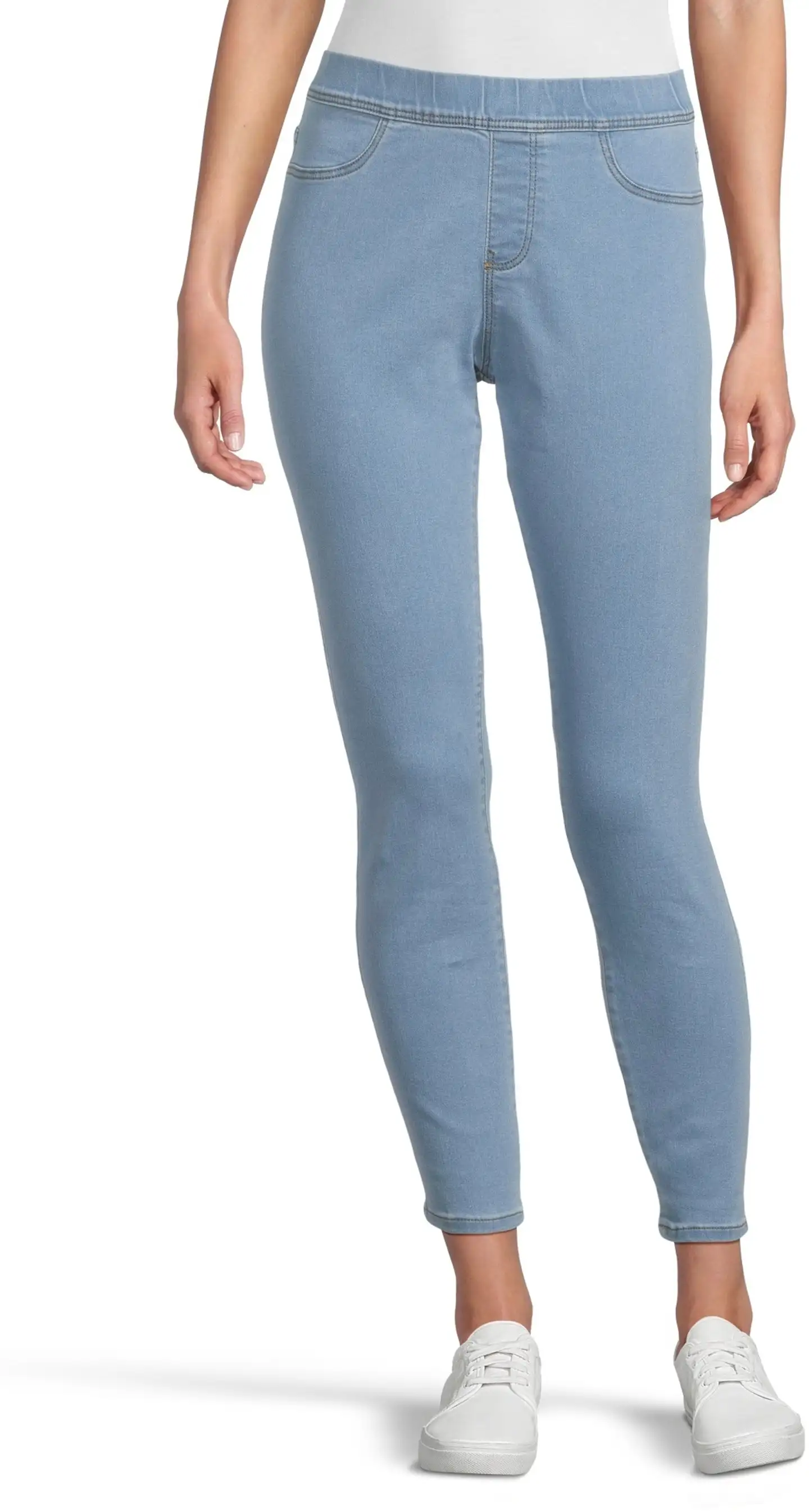 House naisten denimjeggingsit Jeggings - Light Blue - 1