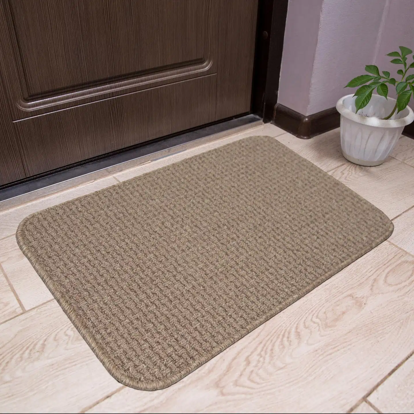 House kynnysmatto Chloe 50x80 cm sand beige - 5