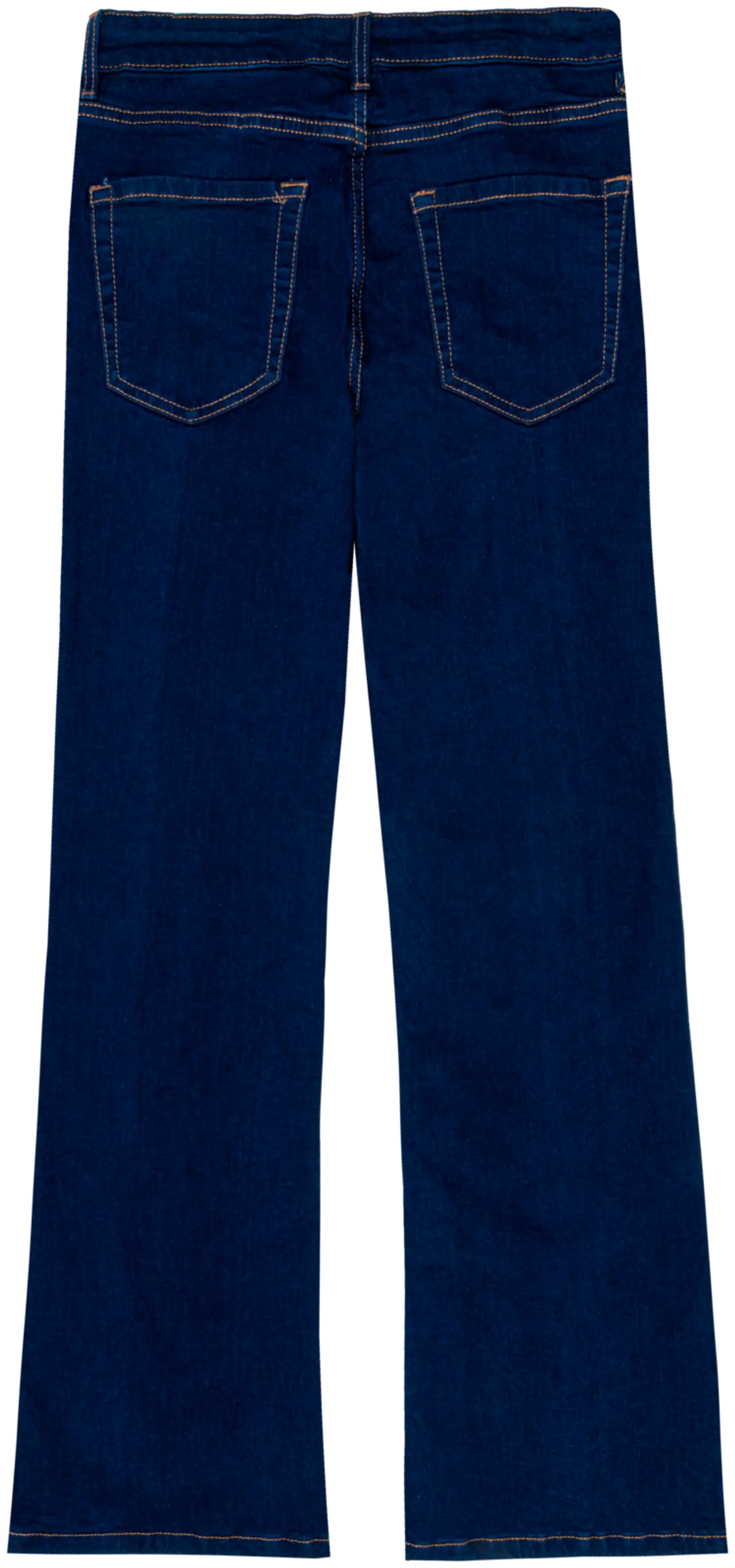 House naisten farkut Straight Flare - Dark blue washed - 2