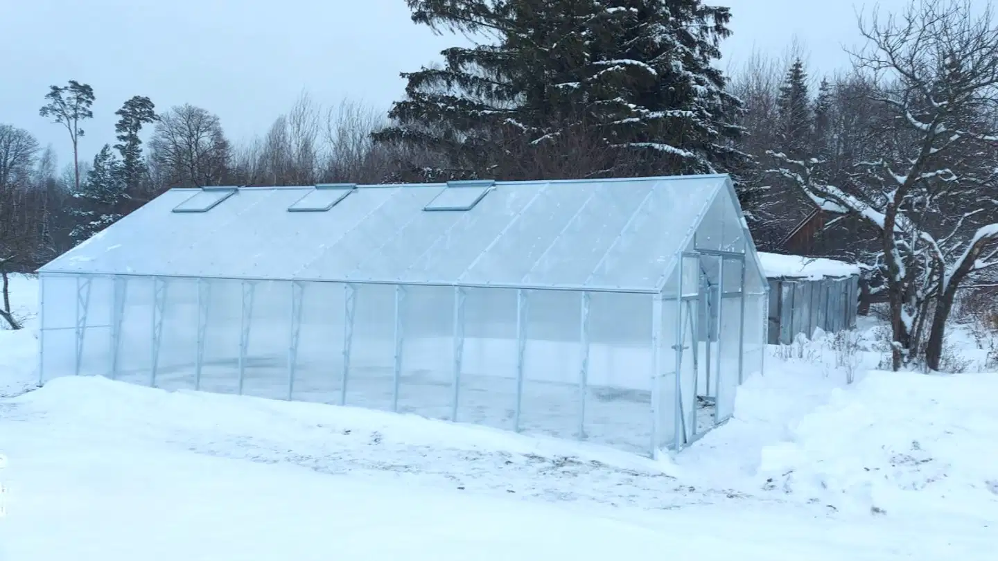 Ecoslider kasvihuone DD 4.0 X 8.35 - 7