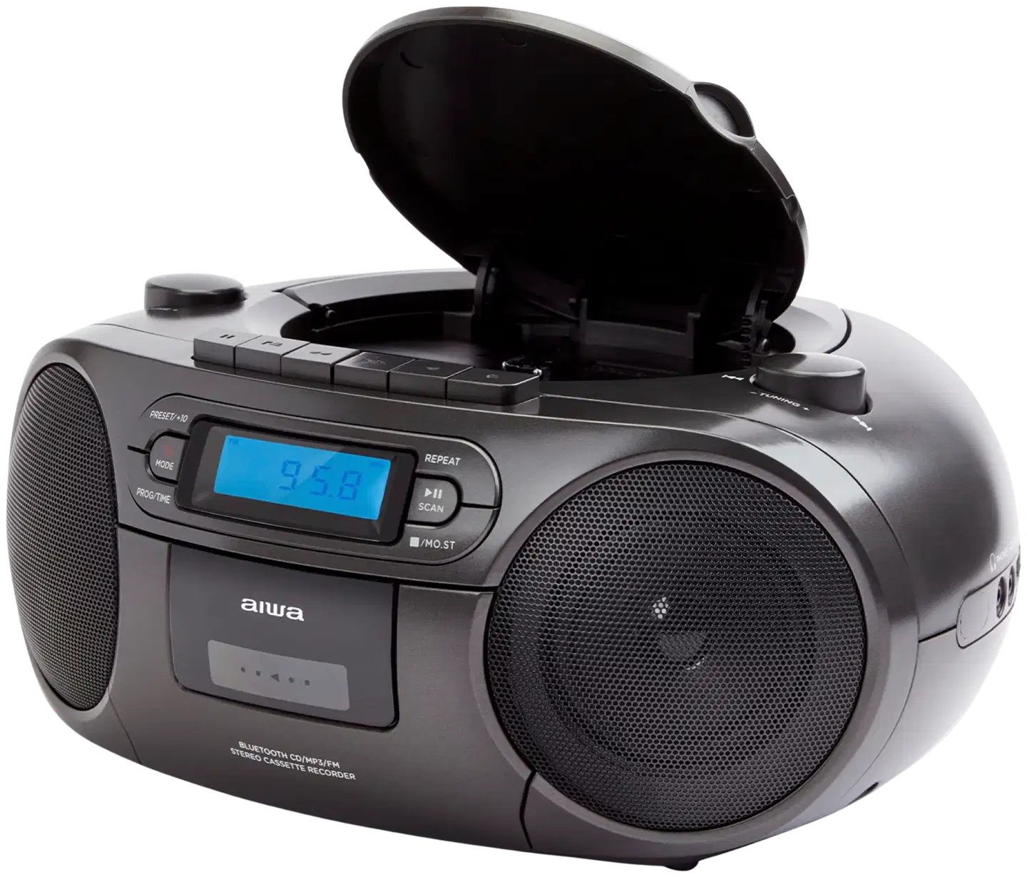 Aiwa kannettava radio RC-250BK musta - 2