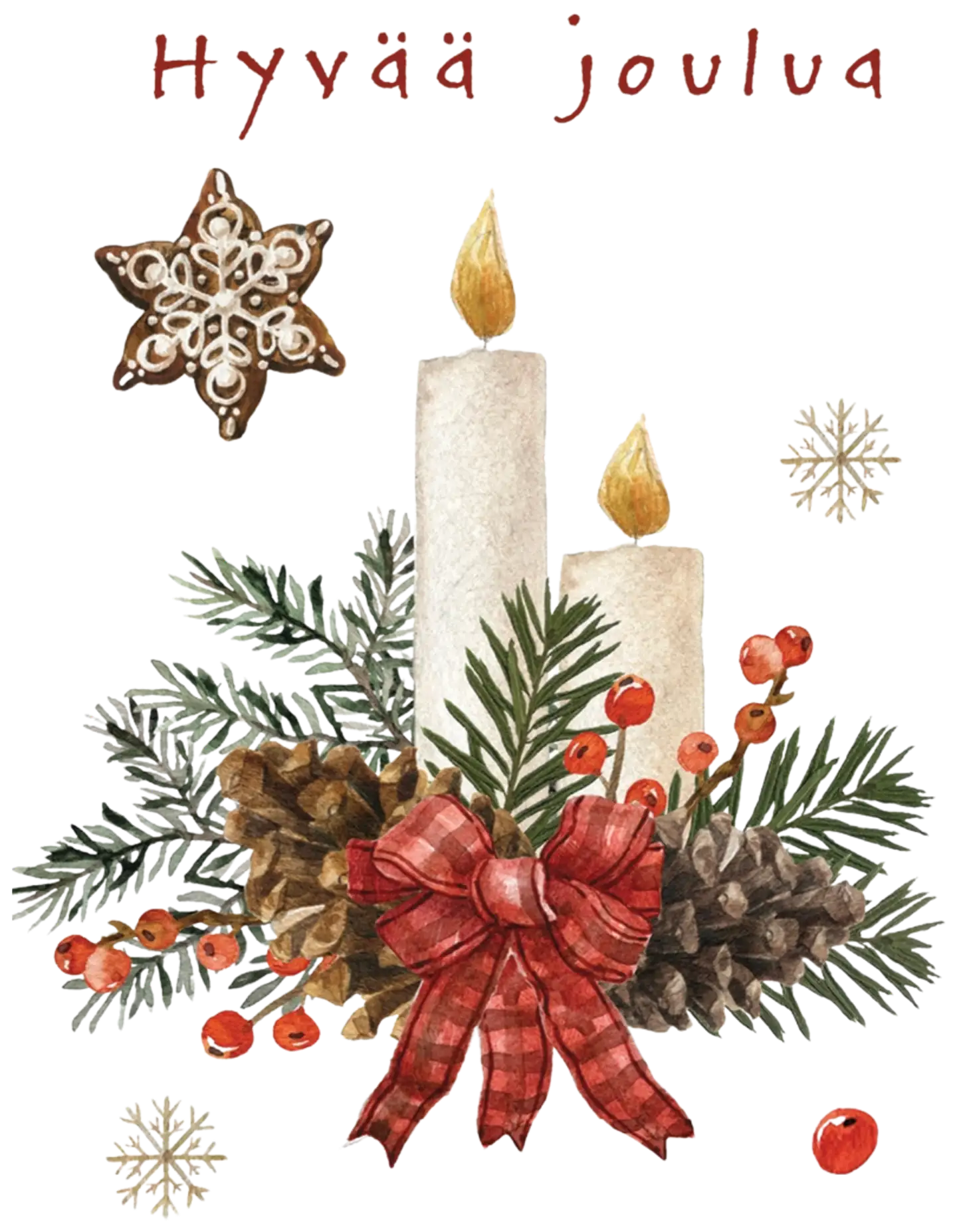 Joulukortti 1-osainen - 9