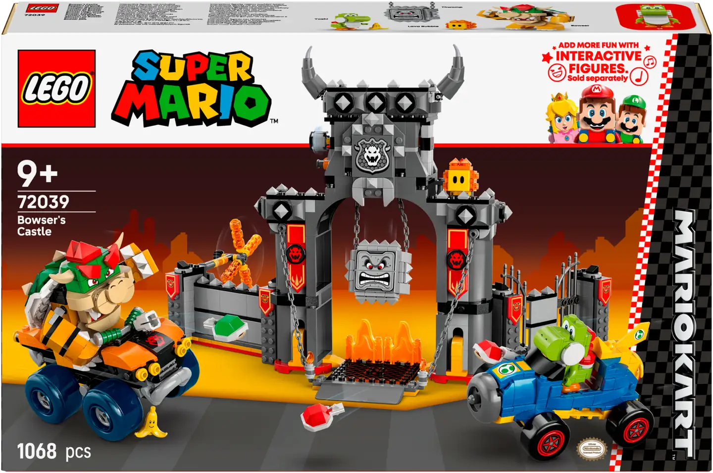 LEGO Super Mario 72039 Mario Kart™ – Bowser's Castle - 1