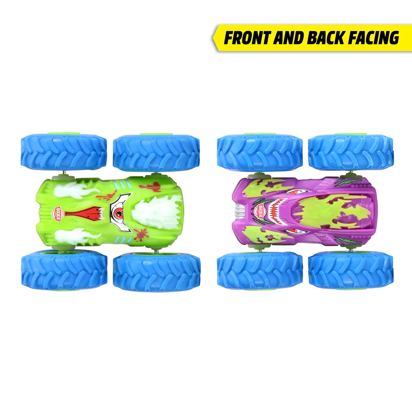 Dickie Toys Monster Flippy kitka-auto, 10 cm, useita erilaisia, myydään yksittäin - 9