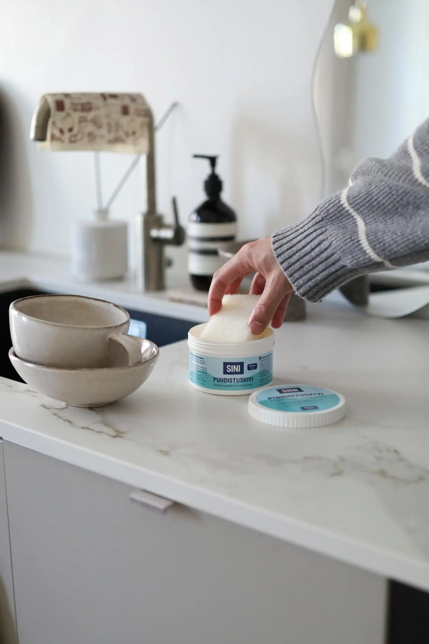 SINI Puhdistuskivi, minttu 300g - 3