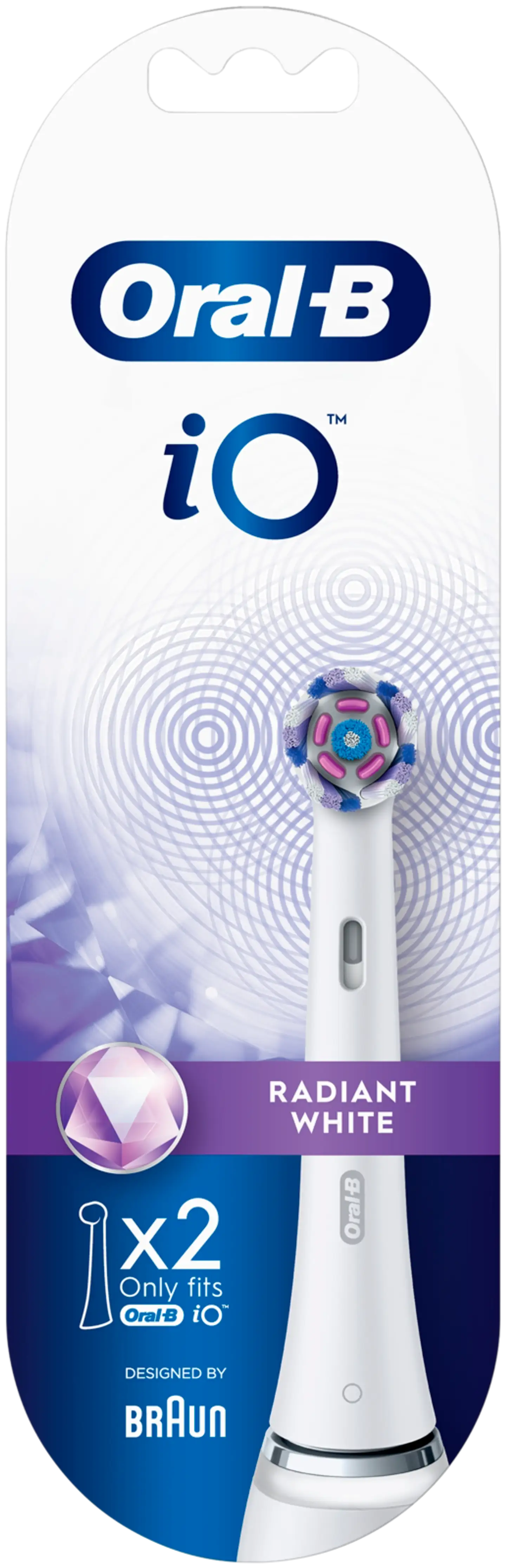 Oral-B iO Radiant White vaihtoharja 2kpl - 2