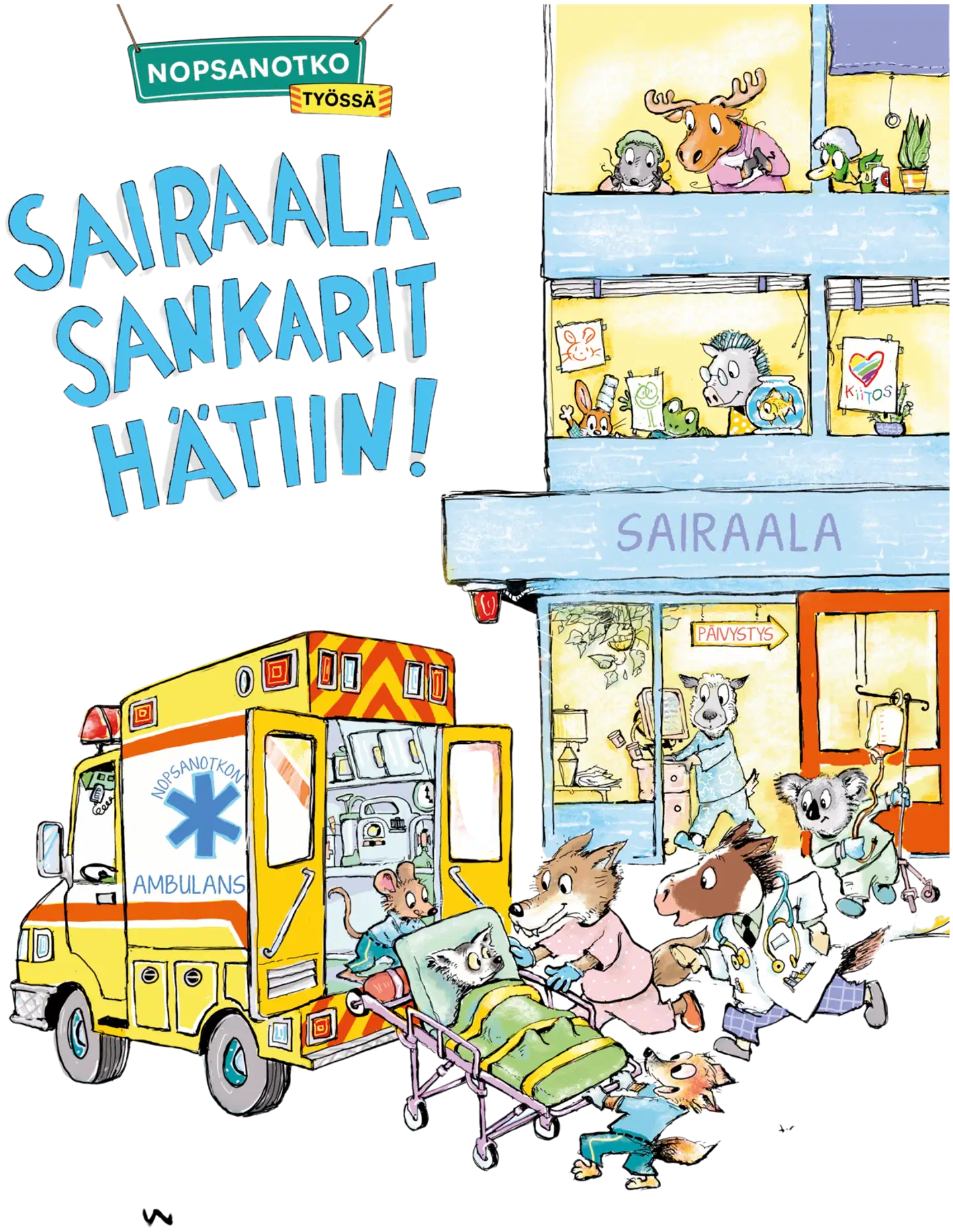 Alley, Sairaalasankarit hätiin! - Nopsanotko työssä