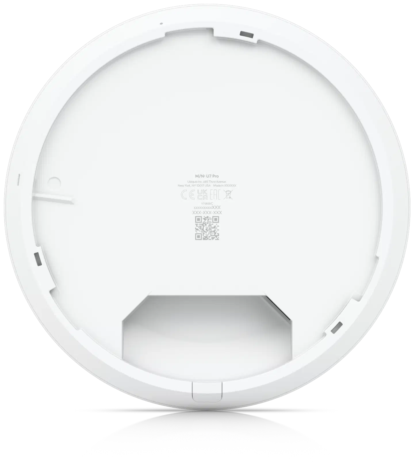 Ubiquiti kattoon asennettava WiFi 7 -tukiasema 6 GHz -tuella ja 2.5 GbE uplink U7-Pro - 4