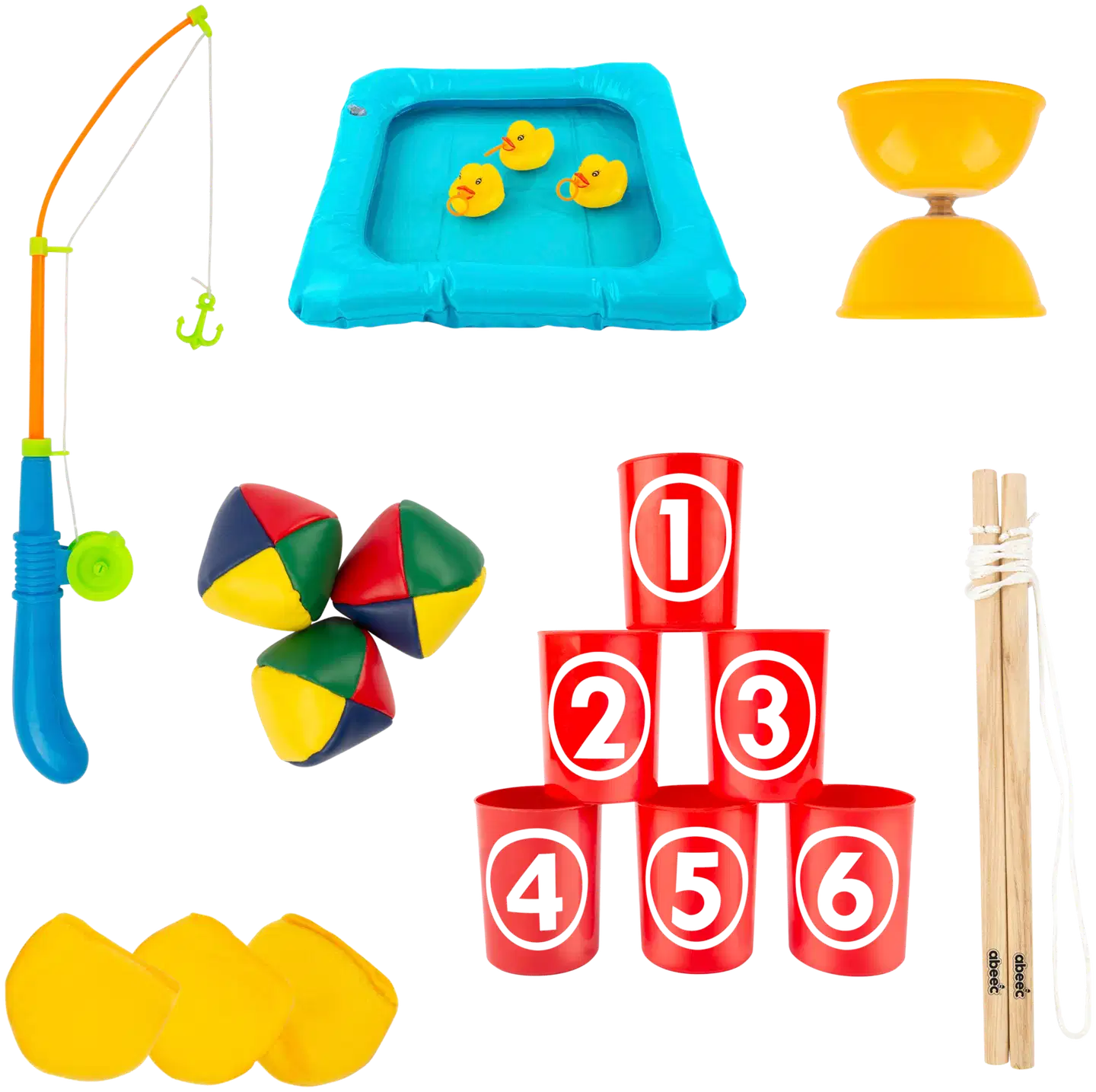 Toyrock Summer Kesäpelisetti 4-In-1 - 2