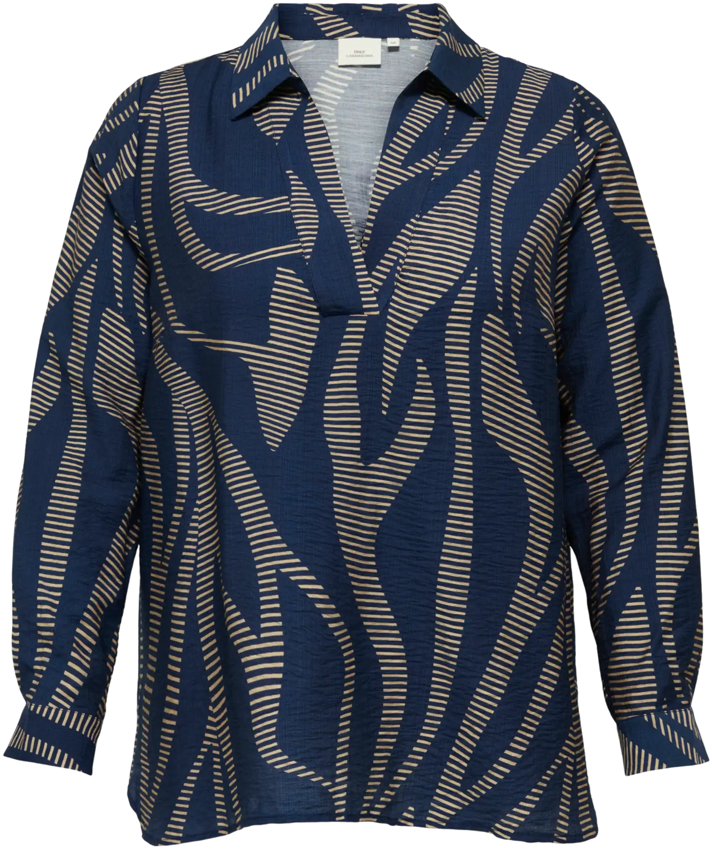 ONLY CARMAKOMA naisten kauluspaita Carfannil - Night Sky - 1