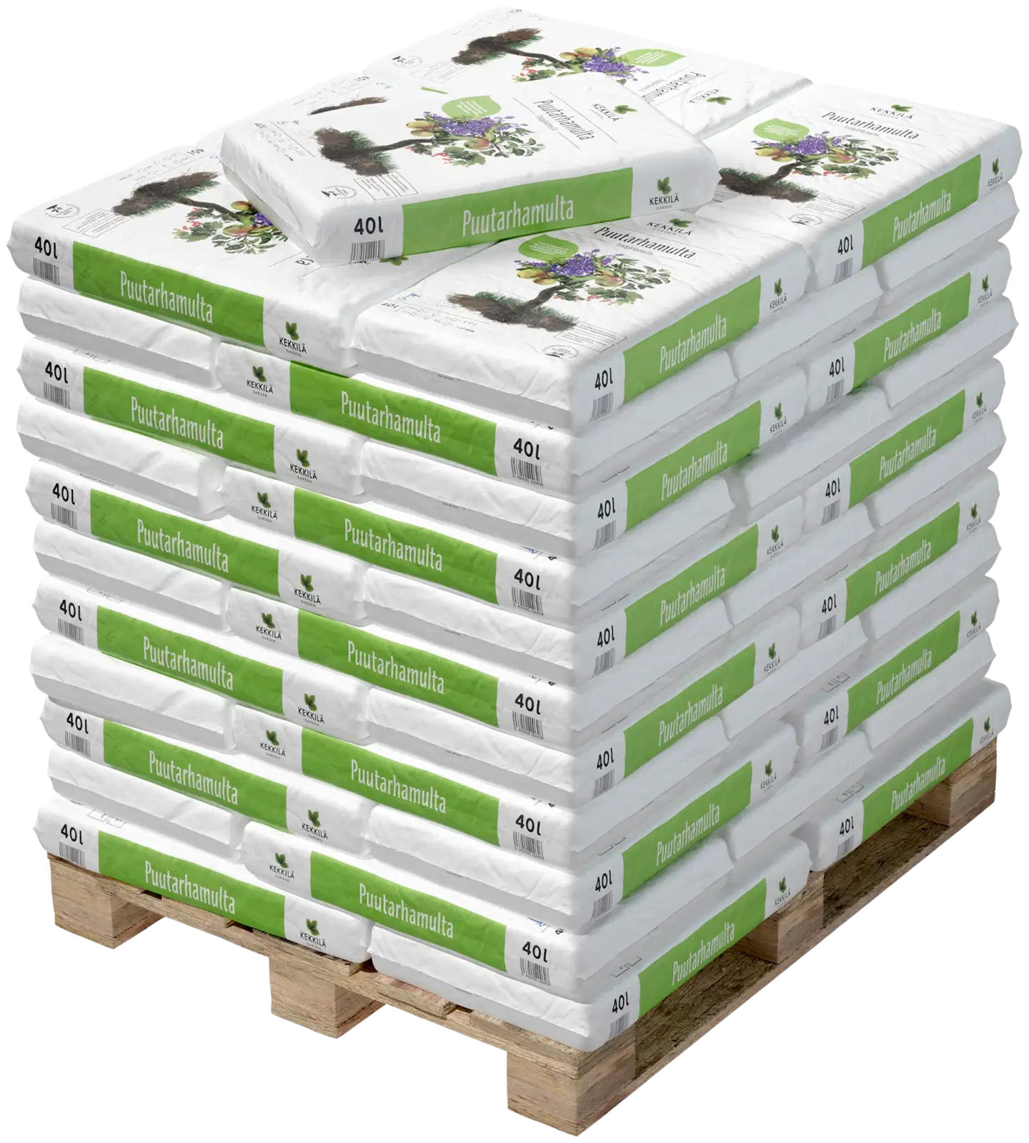 Kekkilä Puutarhamulta 40 l, lava 70 säkkiä