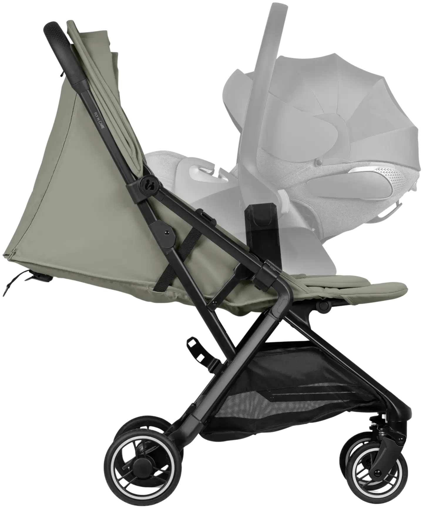 Hauck matkarattaat Fly N Care vihreä - 6