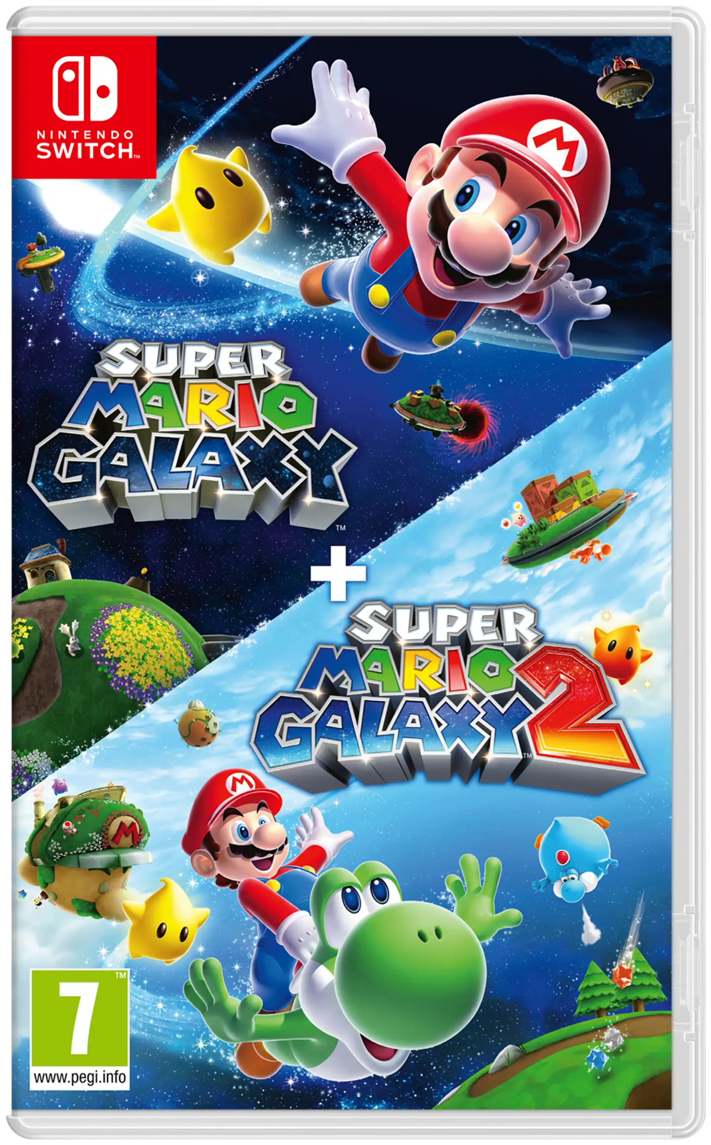 Nintendo Switch Super Mario Galaxy + Super Mario Galaxy 2 - 1