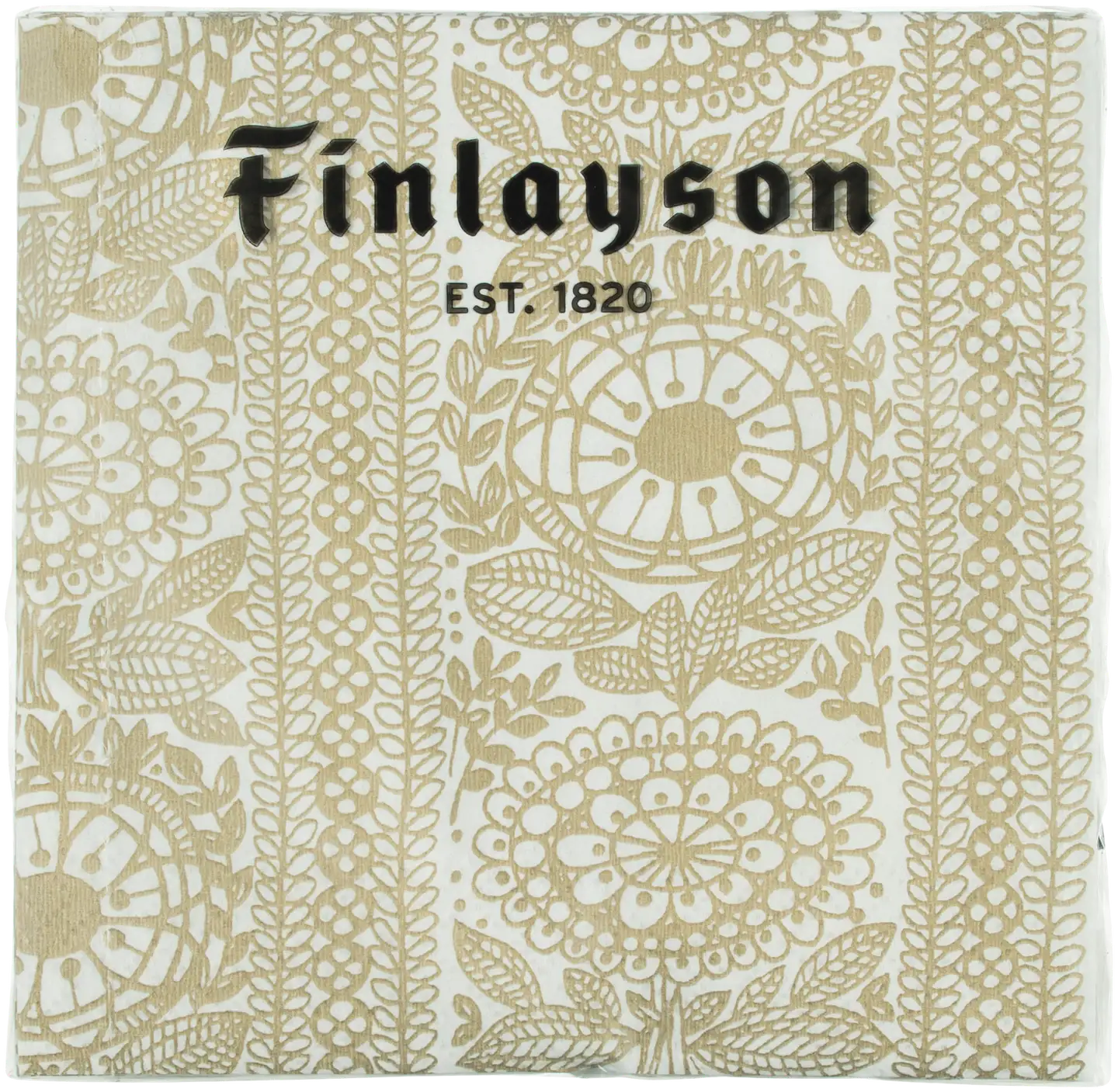 Finlayson Taimi valkokulta lautasliina 20kpl/24cm