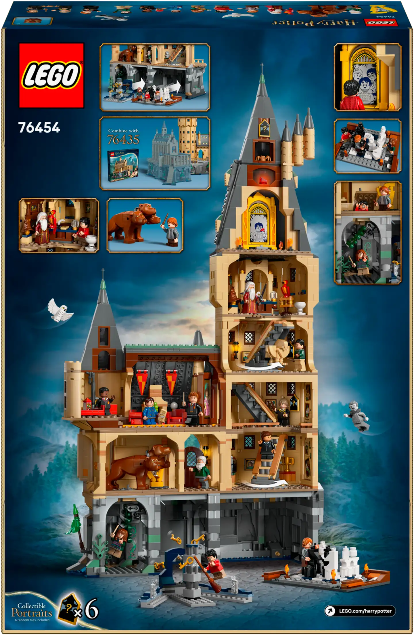 LEGO® Harry Potter TM 76454 Tylypahkan linna: Päärakennuksen torni - 3