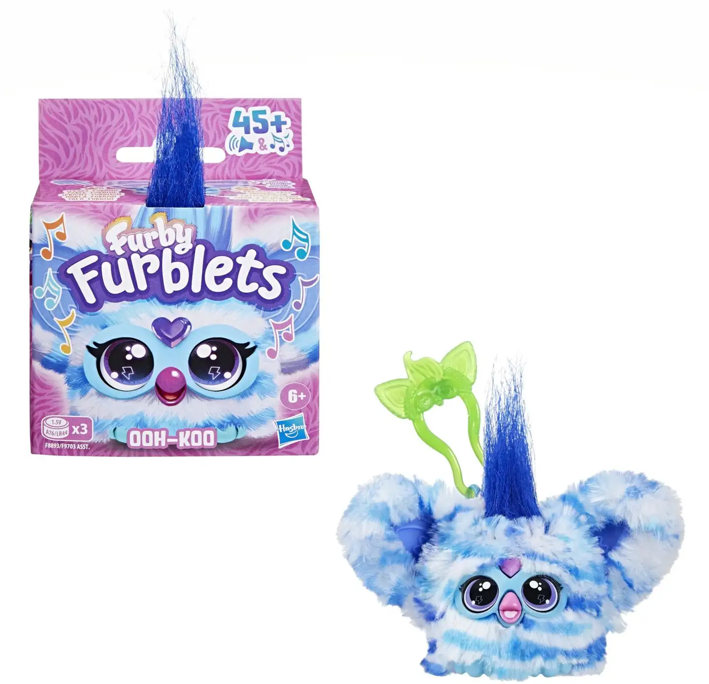 Furby Interaktiivinen pehmolelu Furblets 5cm, valikoima - 12