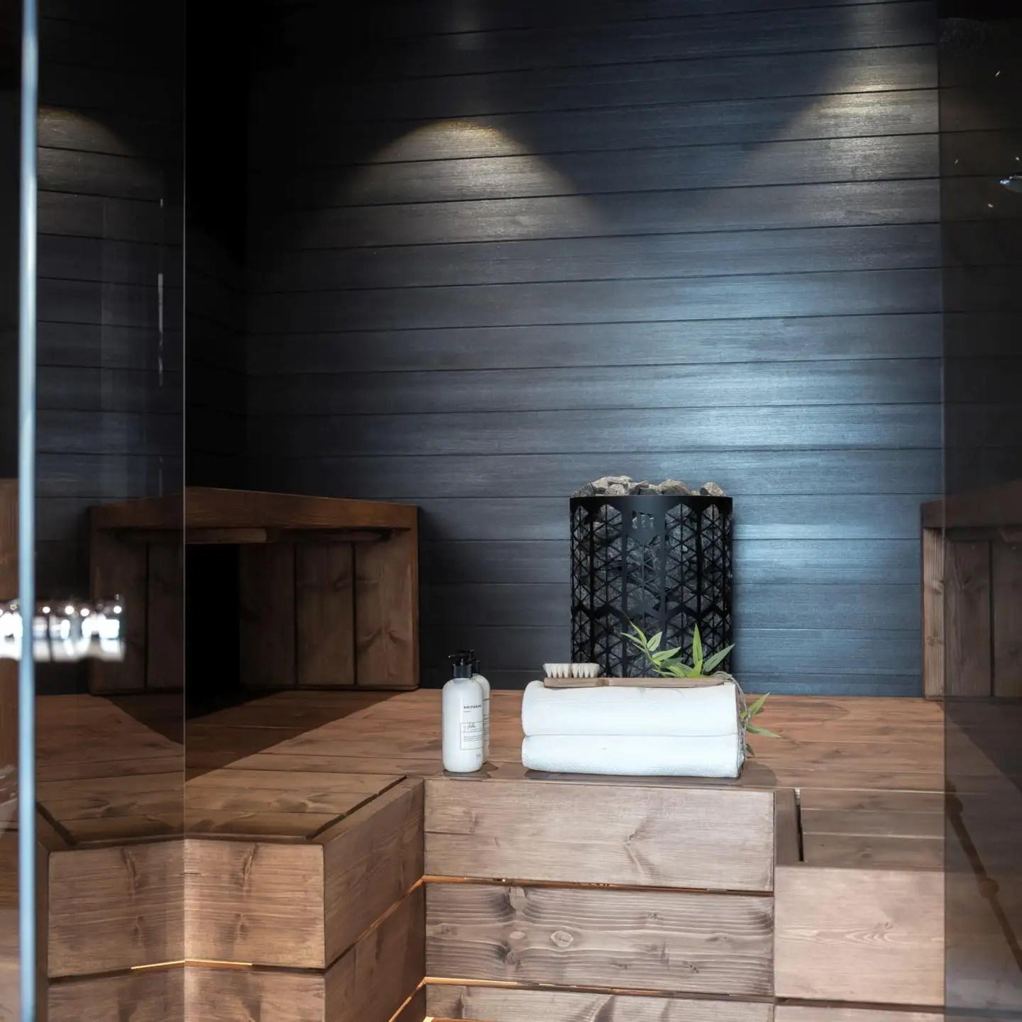 Mondex sähkökiuas Kaira E2W 6,6 kW musta, sisältää WiFi - 10