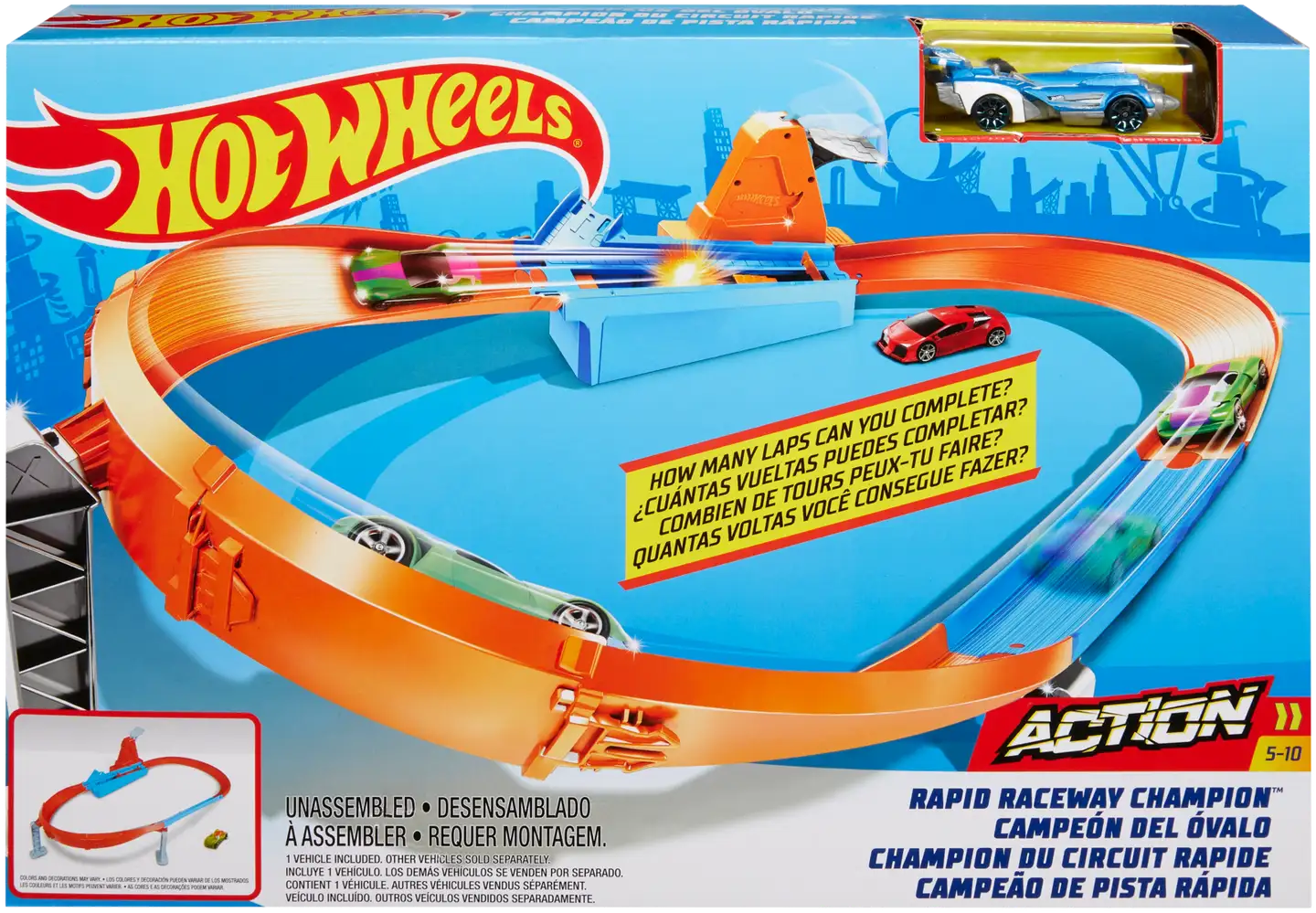 Hot Wheels Speed Boost Champion Rata - 2